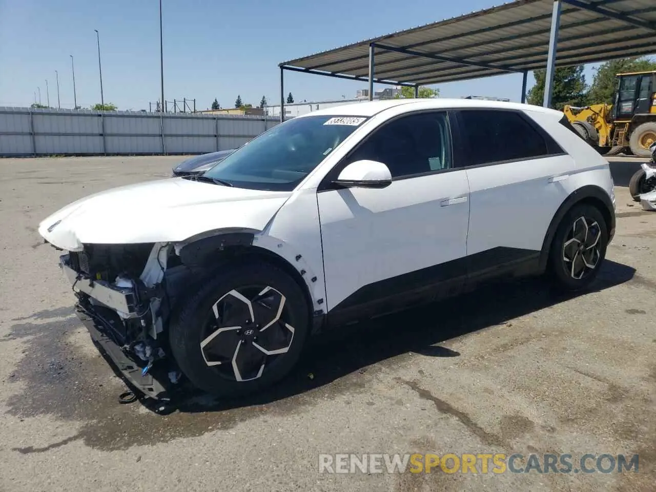 1 Photograph of a damaged car KM8KNDAF6PU228202 HYUNDAI IONIQ 2023
