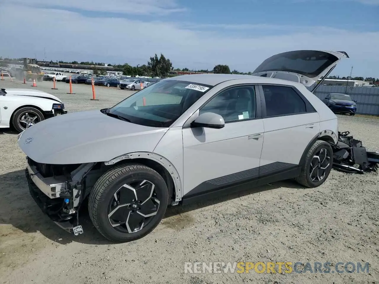 1 Photograph of a damaged car KM8KNDAF7PU179219 HYUNDAI IONIQ 2023