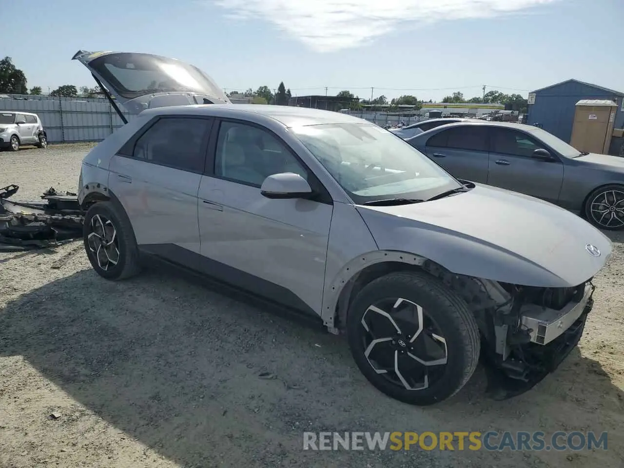 4 Photograph of a damaged car KM8KNDAF7PU179219 HYUNDAI IONIQ 2023