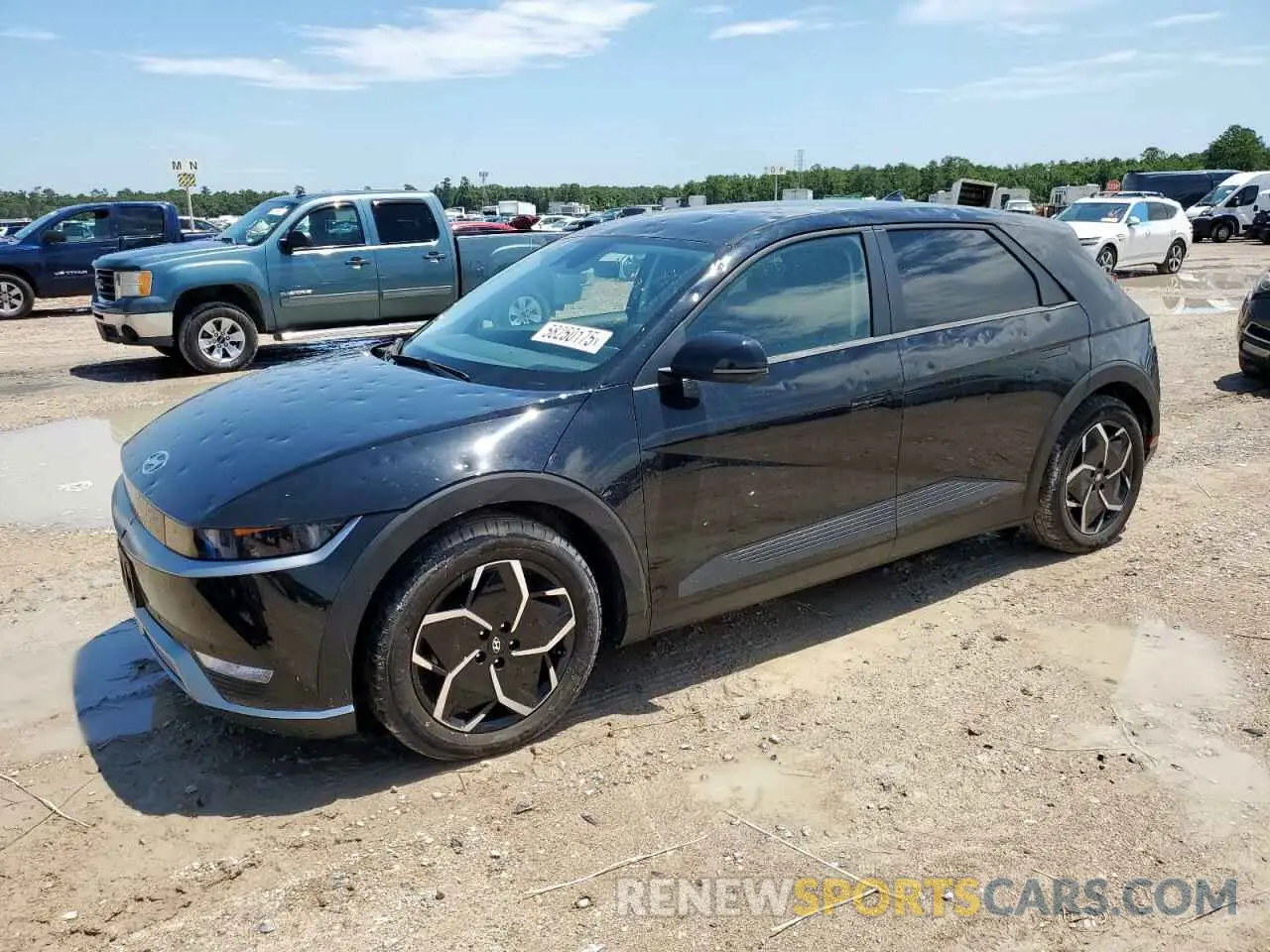 1 Photograph of a damaged car KM8KNDAF7PU210596 HYUNDAI IONIQ 2023