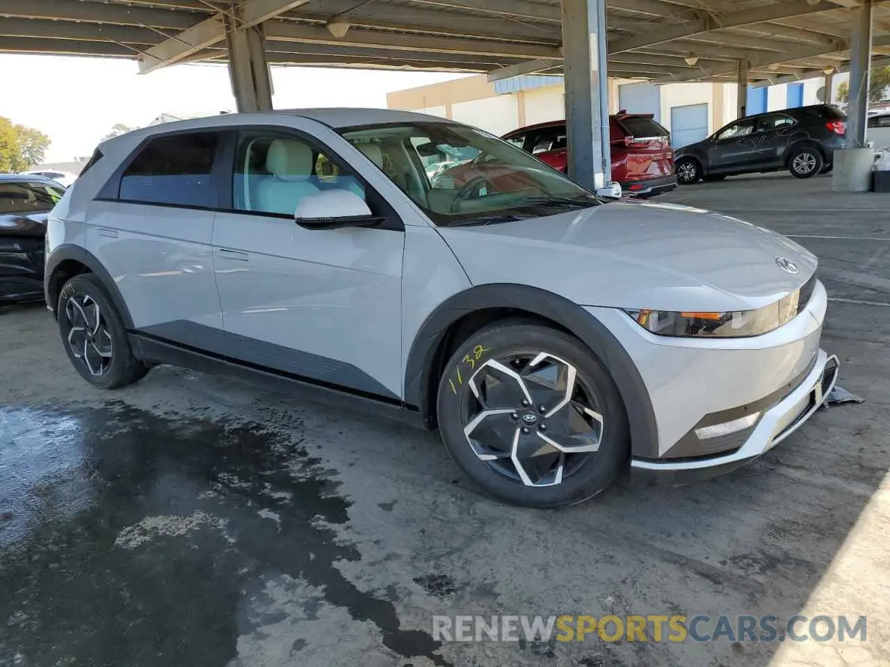 4 Photograph of a damaged car KM8KNDAF8PU227567 HYUNDAI IONIQ 2023