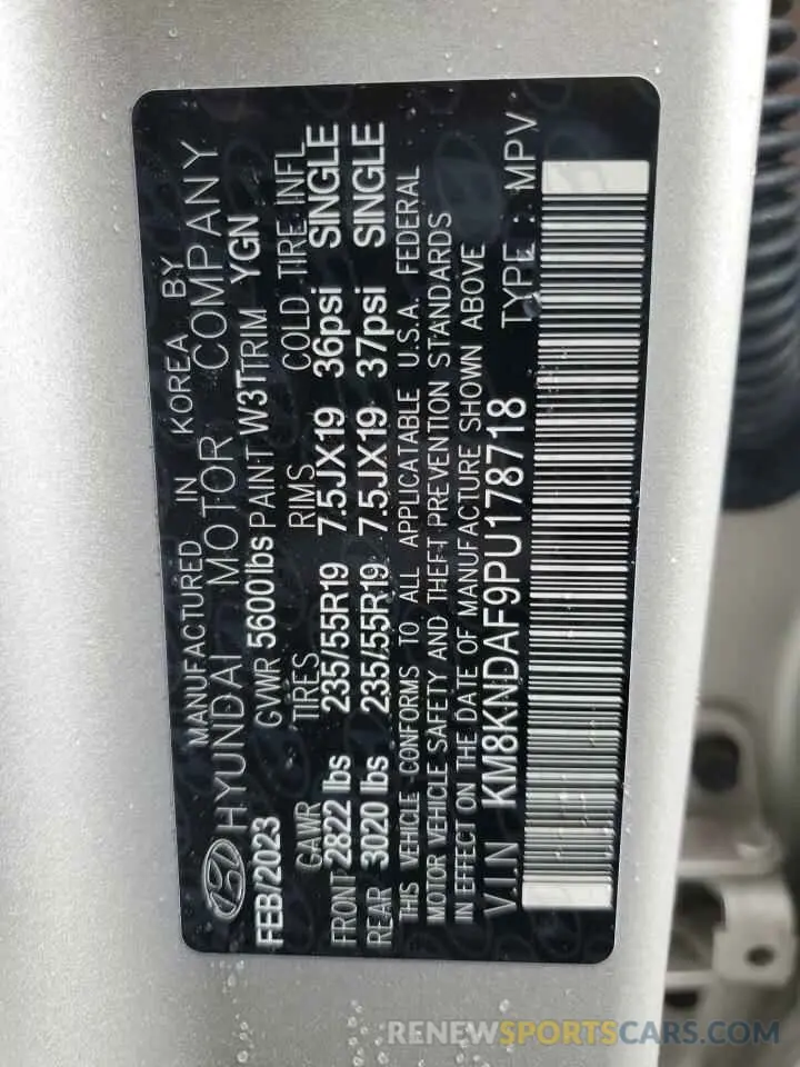 14 Фотография поврежденного автомобиля KM8KNDAF9PU178718 HYUNDAI IONIQ 2023