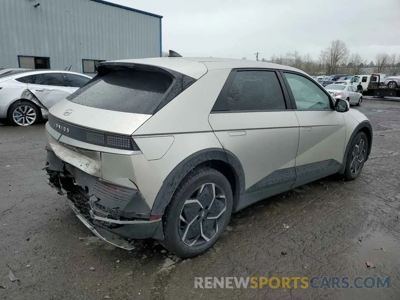 3 Фотография поврежденного автомобиля KM8KNDAF9PU178718 HYUNDAI IONIQ 2023