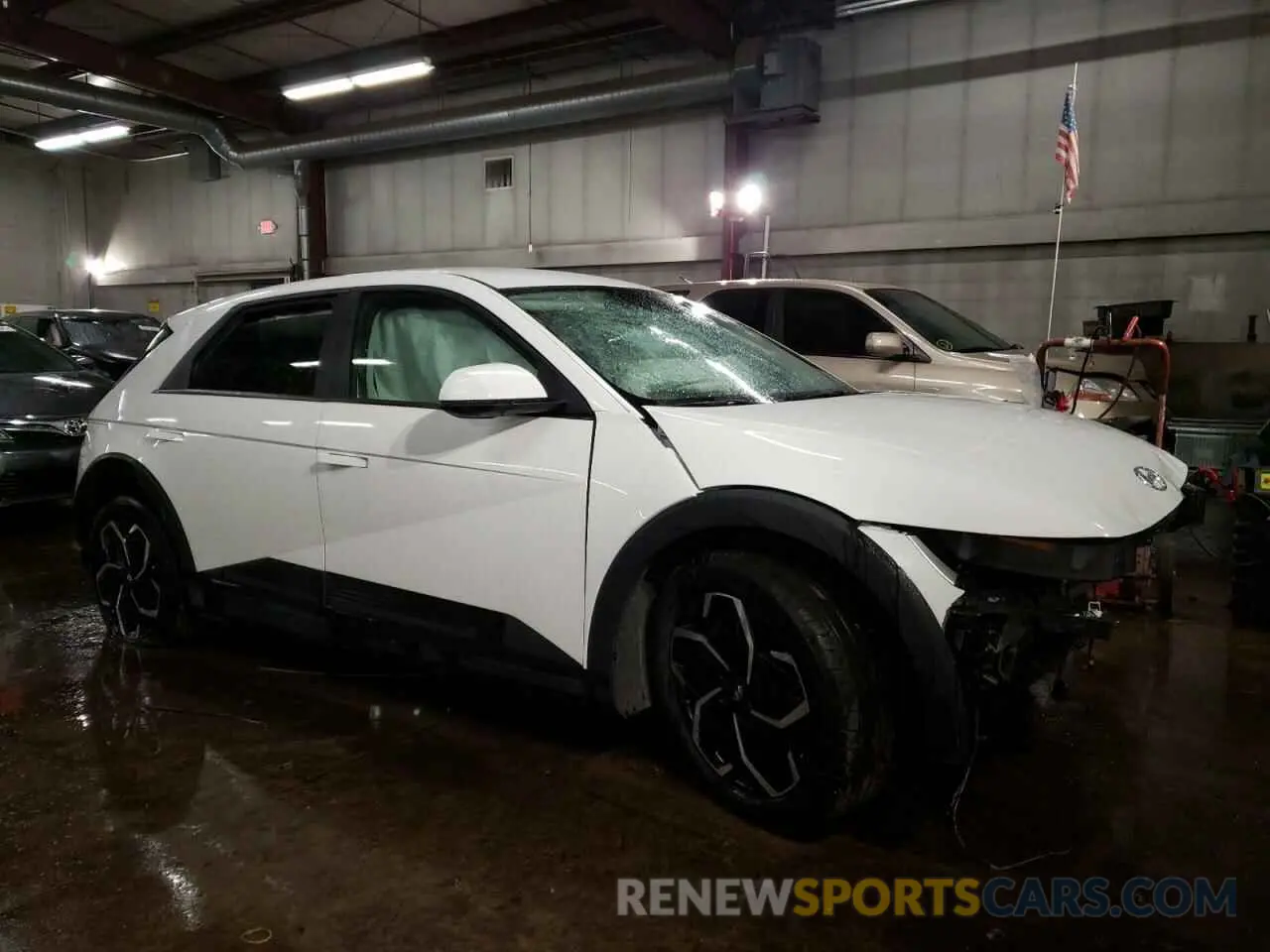 4 Фотография поврежденного автомобиля KM8KNDAFXPU163449 HYUNDAI IONIQ 2023