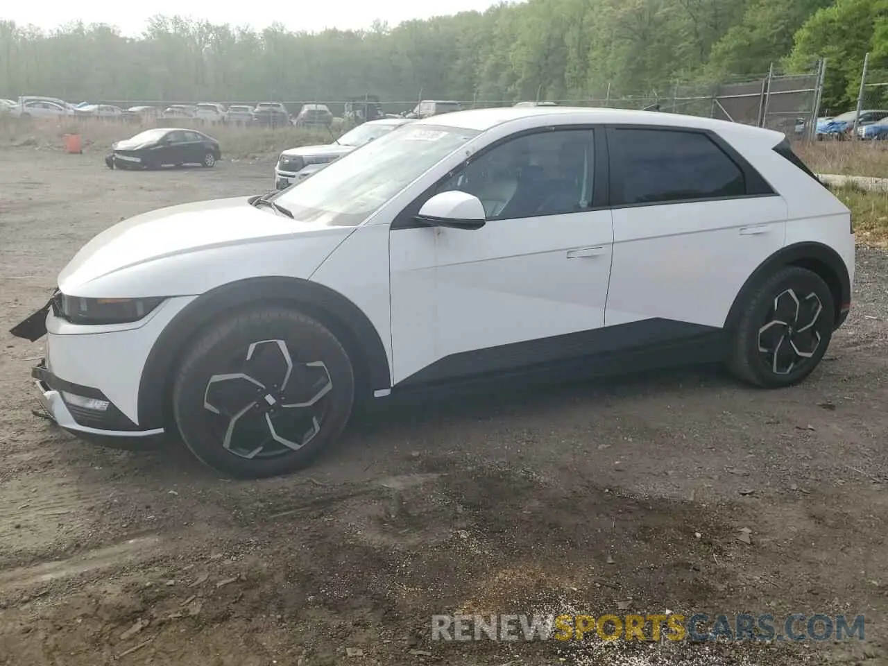 1 Photograph of a damaged car KM8KNDAFXPU215694 HYUNDAI IONIQ 2023