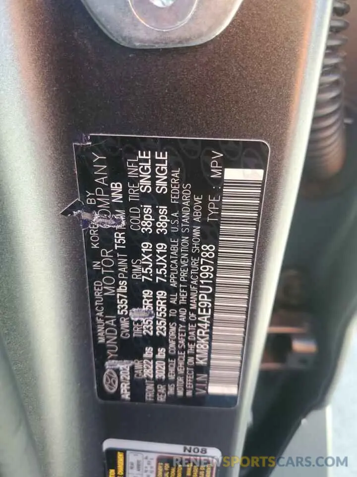 14 Photograph of a damaged car KM8KR4AE9PU199788 HYUNDAI IONIQ 2023