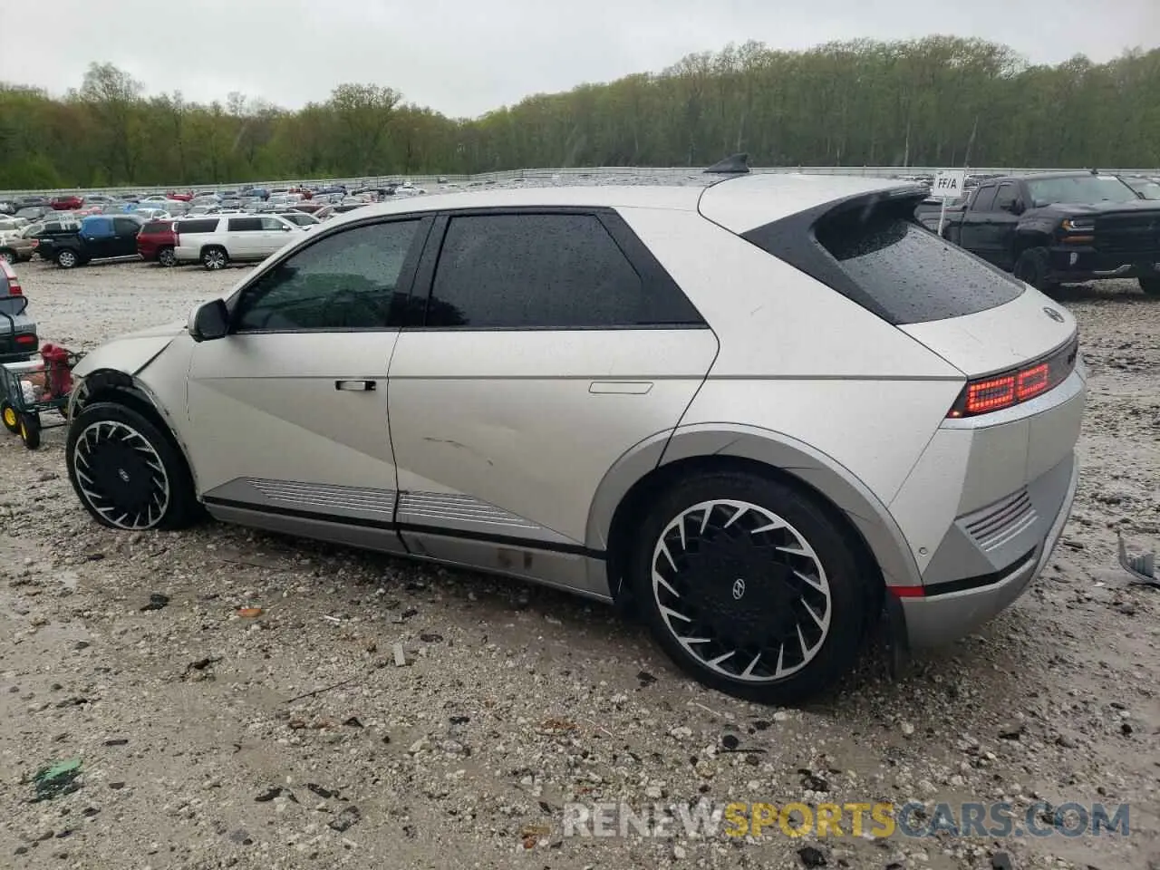 2 Фотография поврежденного автомобиля KM8KRDAF0PU183584 HYUNDAI IONIQ 2023