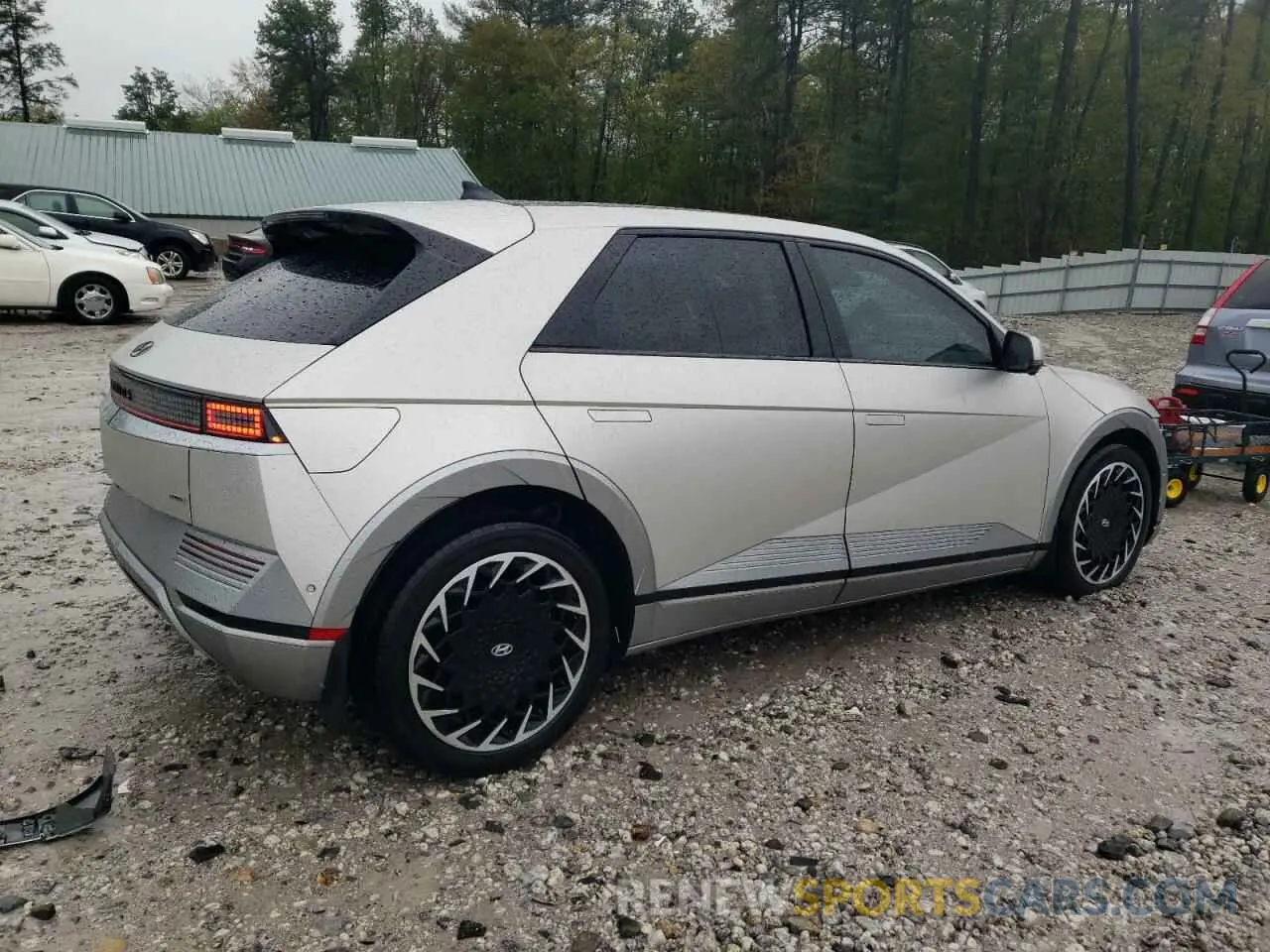 3 Фотография поврежденного автомобиля KM8KRDAF0PU183584 HYUNDAI IONIQ 2023