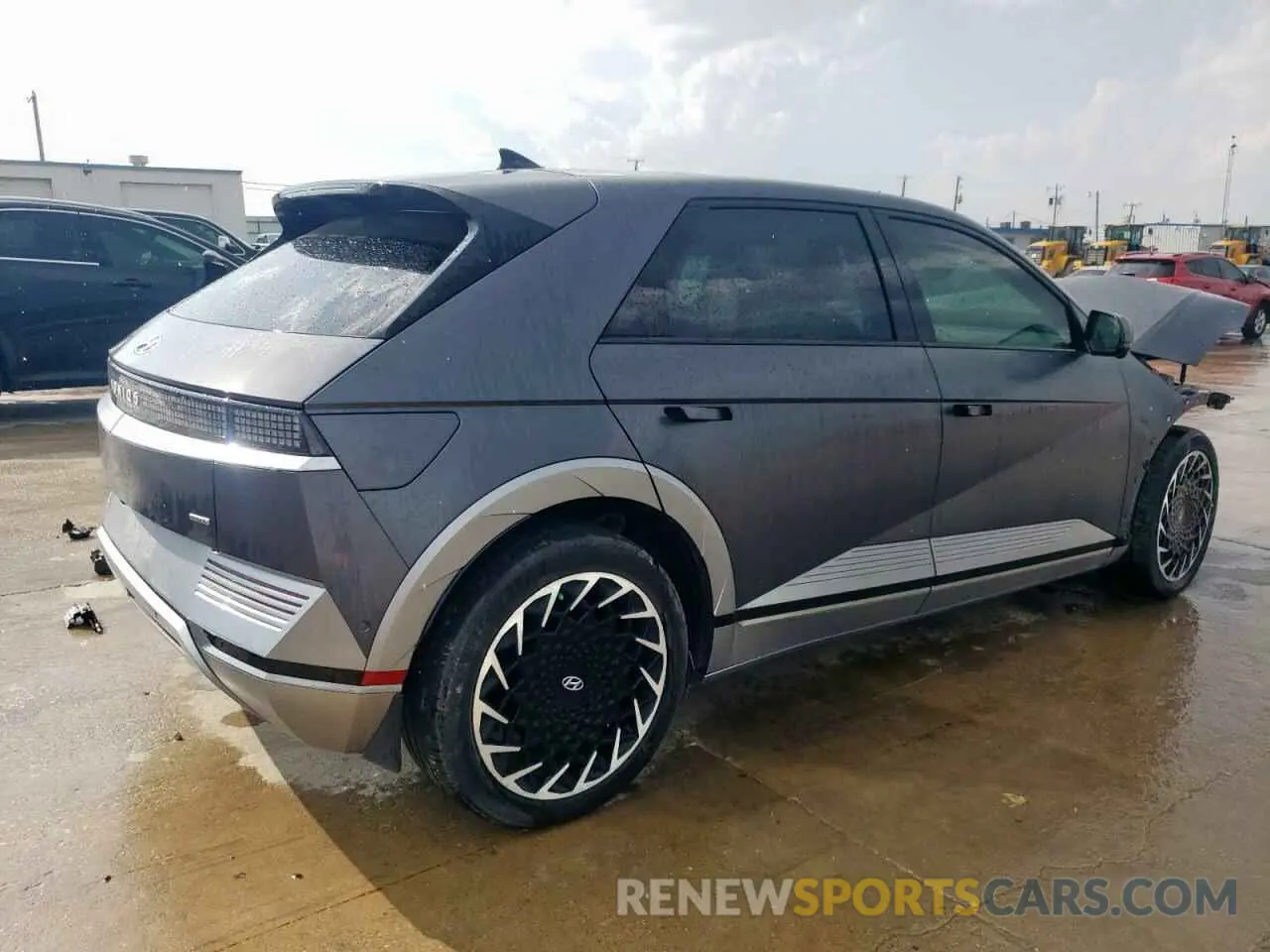 3 Фотография поврежденного автомобиля KM8KRDAF4PU229899 HYUNDAI IONIQ 2023