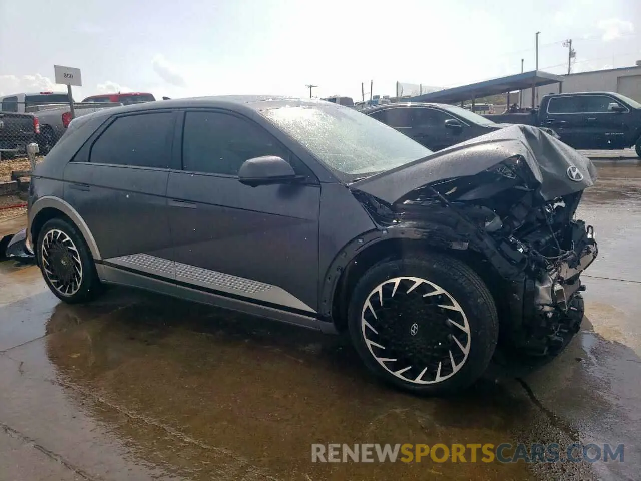 4 Фотография поврежденного автомобиля KM8KRDAF4PU229899 HYUNDAI IONIQ 2023