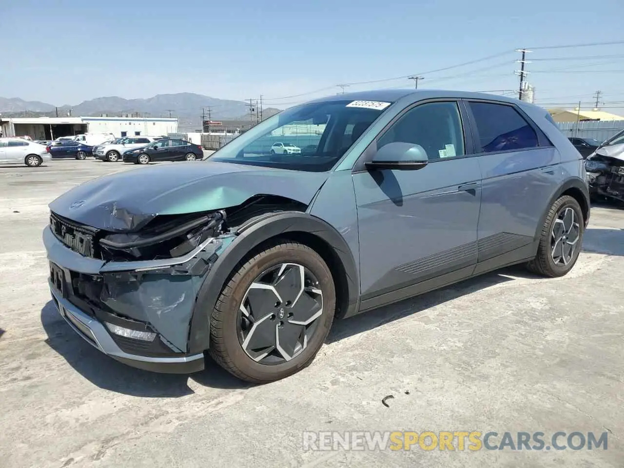 1 Photograph of a damaged car KM8KM4DE9RU308831 HYUNDAI IONIQ 2024