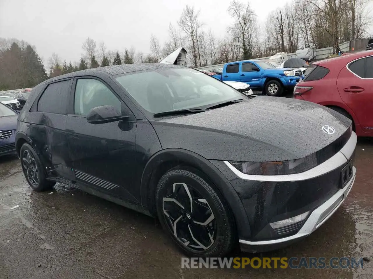 4 Photograph of a damaged car KM8KMDDF0RU253775 HYUNDAI IONIQ 2024
