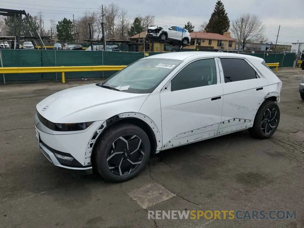 1 Photograph of a damaged car KM8KNDDF1RU318078 HYUNDAI IONIQ 2024