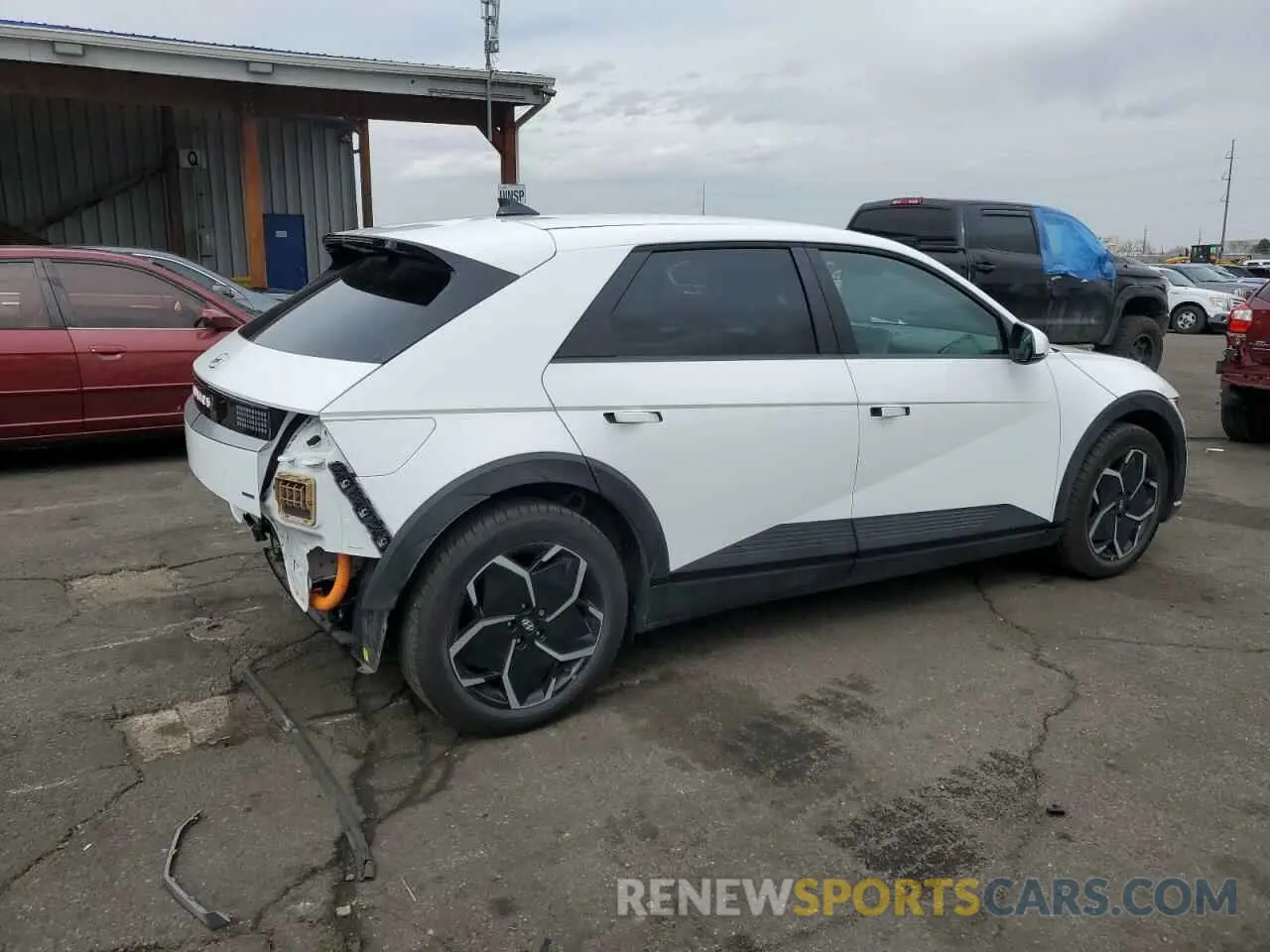 3 Photograph of a damaged car KM8KNDDF1RU318078 HYUNDAI IONIQ 2024