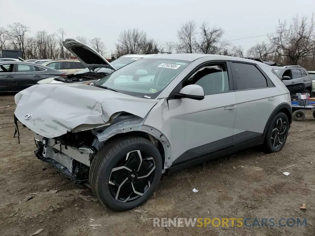 1 Фотография поврежденного автомобиля KM8KNDDF7RU233181 HYUNDAI IONIQ 2024