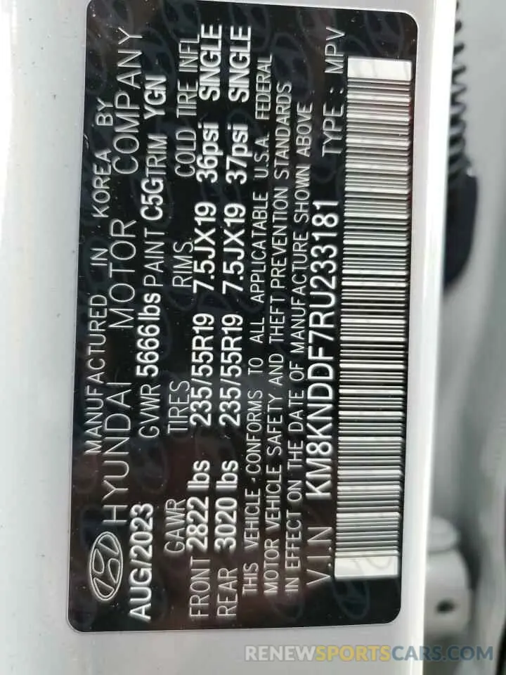 14 Фотография поврежденного автомобиля KM8KNDDF7RU233181 HYUNDAI IONIQ 2024