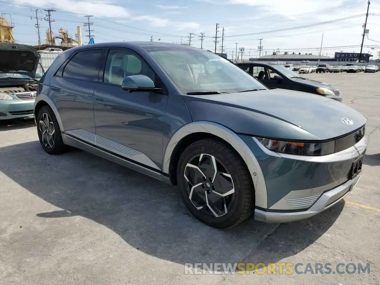4 Photograph of a damaged car KM8KR4DE6RU235483 HYUNDAI IONIQ 2024