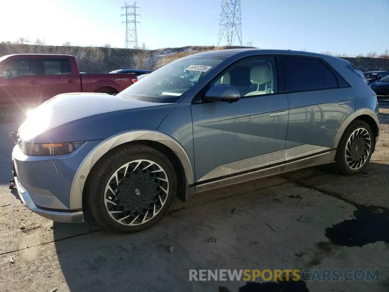 1 Photograph of a damaged car KM8KRDDF2RU318661 HYUNDAI IONIQ 2024