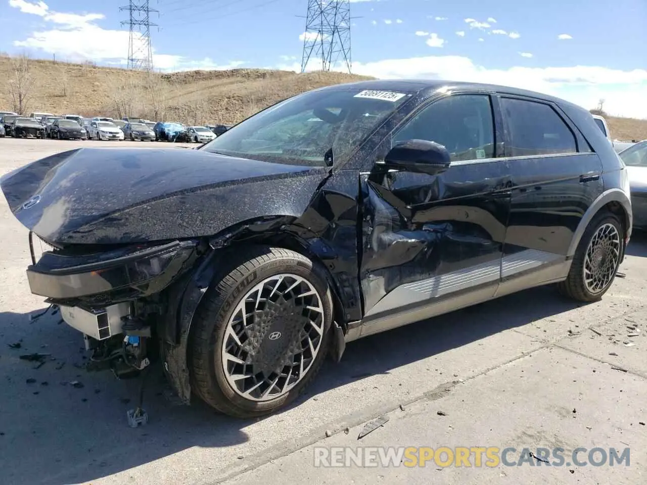 1 Photograph of a damaged car KM8KRDDF9RU294018 HYUNDAI IONIQ 2024