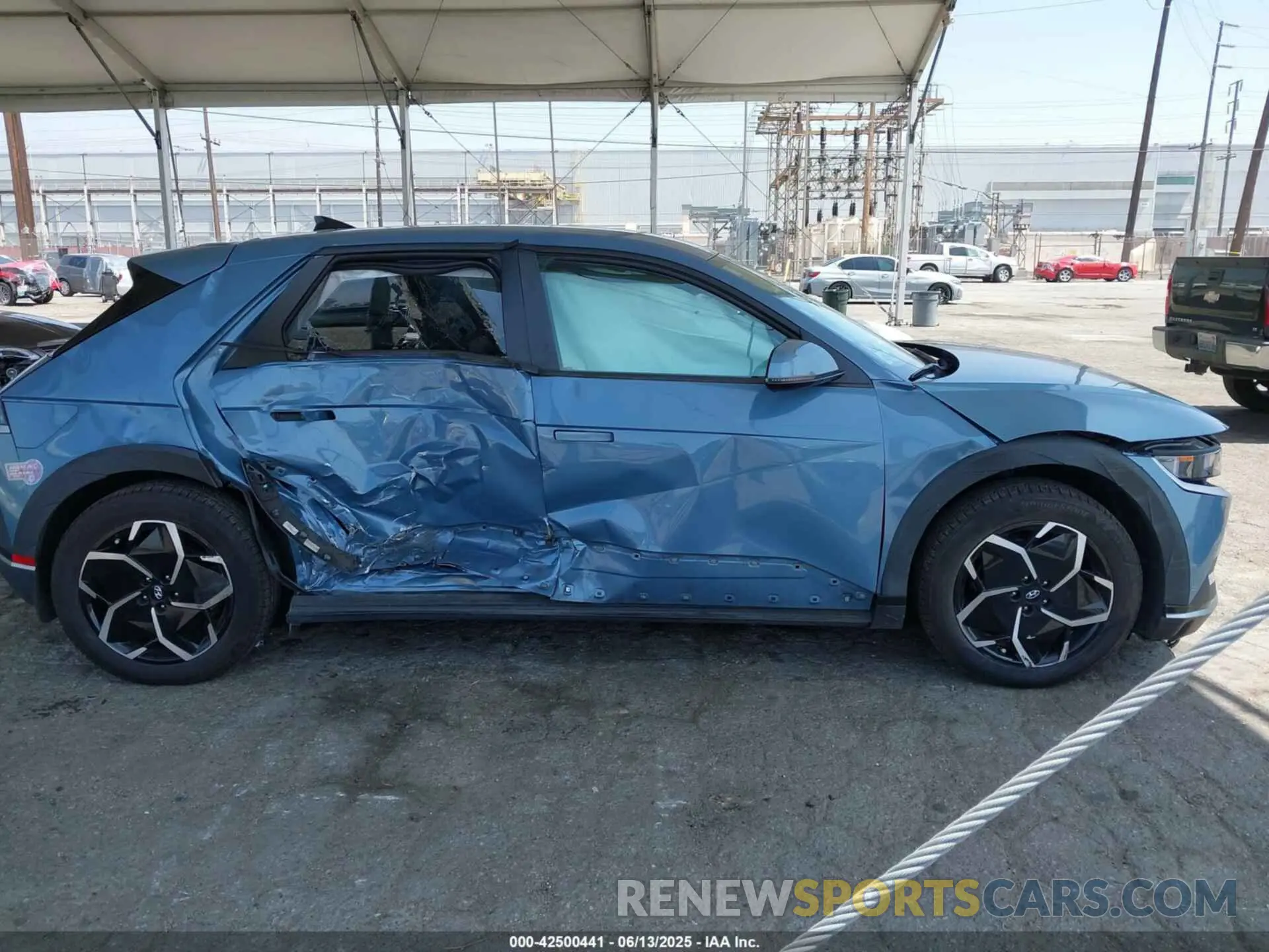14 Photograph of a damaged car KM8KM4AE0NU119578 HYUNDAI IONIQ 5 2022