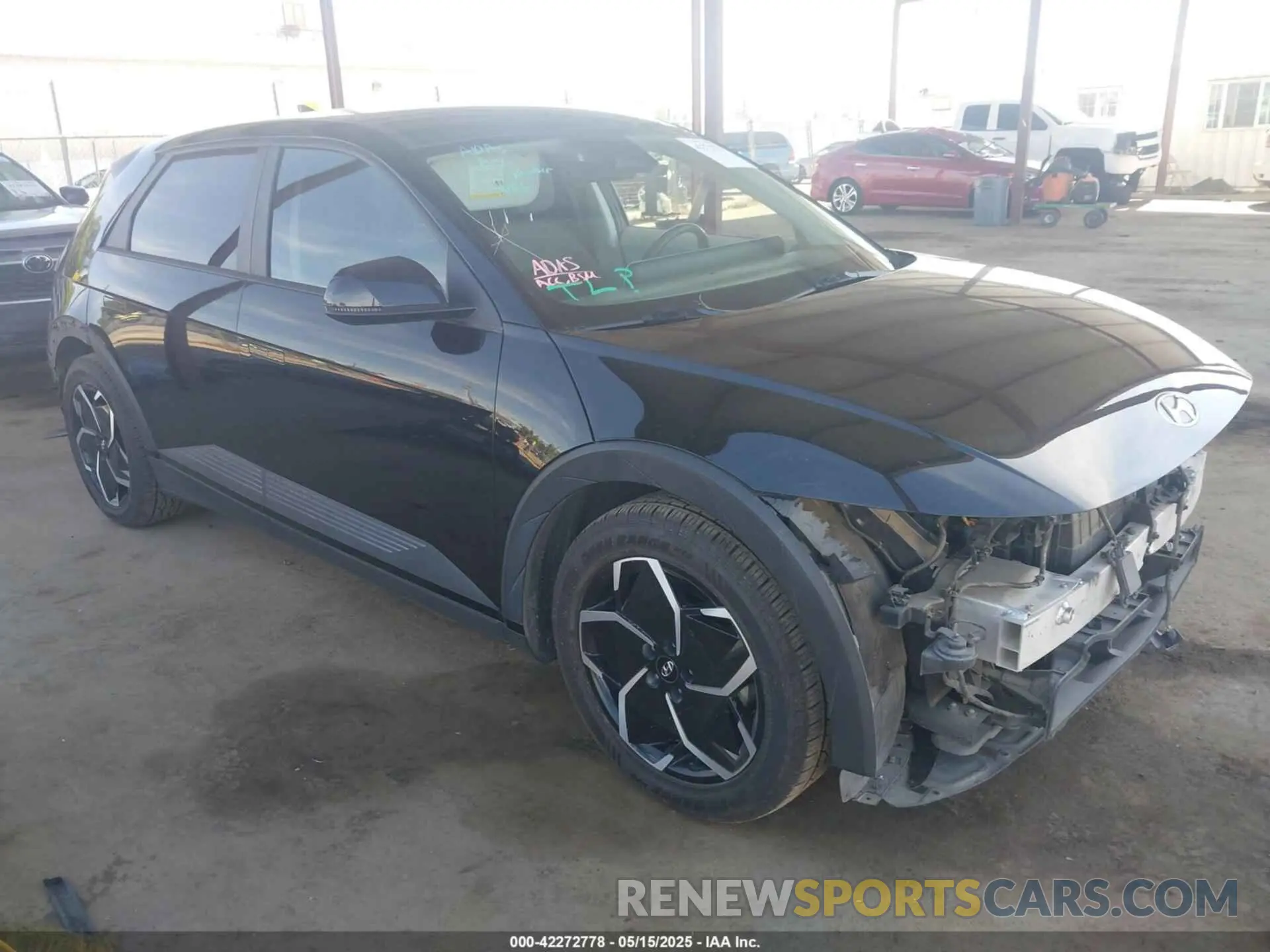 1 Photograph of a damaged car KM8KM4AE9NU055587 HYUNDAI IONIQ 5 2022