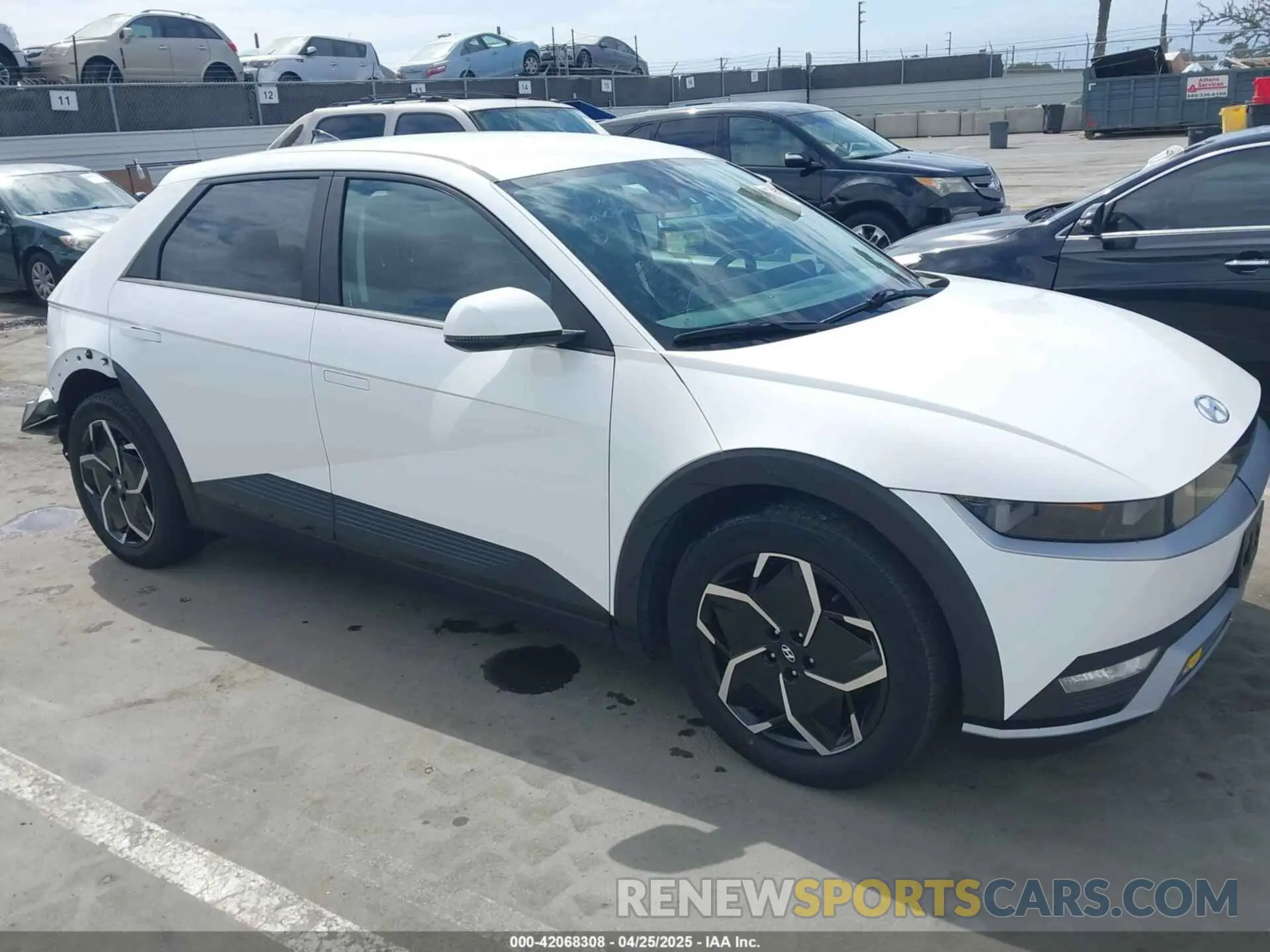 1 Photograph of a damaged car KM8KMDAF7NU050588 HYUNDAI IONIQ 5 2022