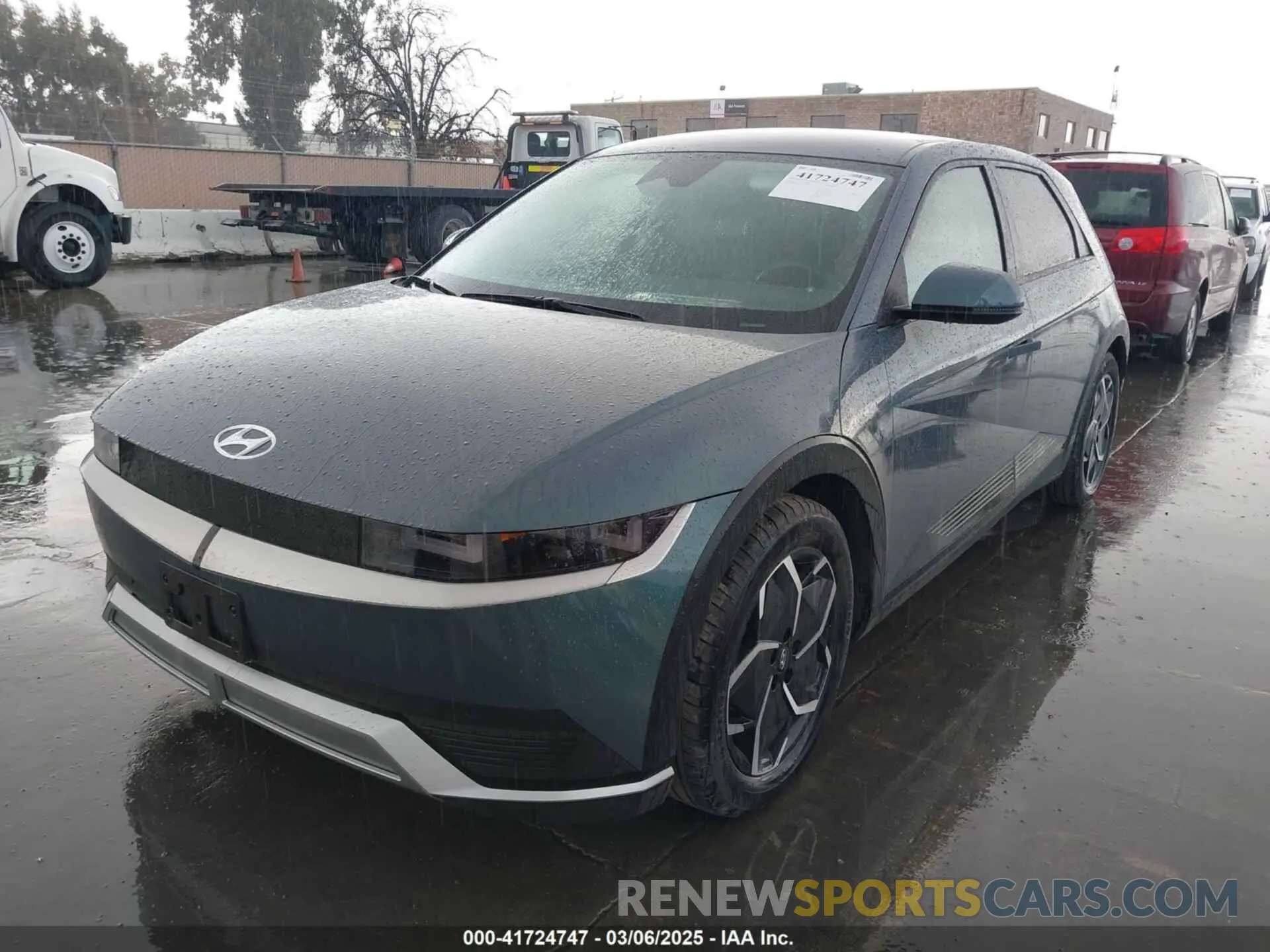 6 Photograph of a damaged car KM8KNDAF5NU108226 HYUNDAI IONIQ 5 2022