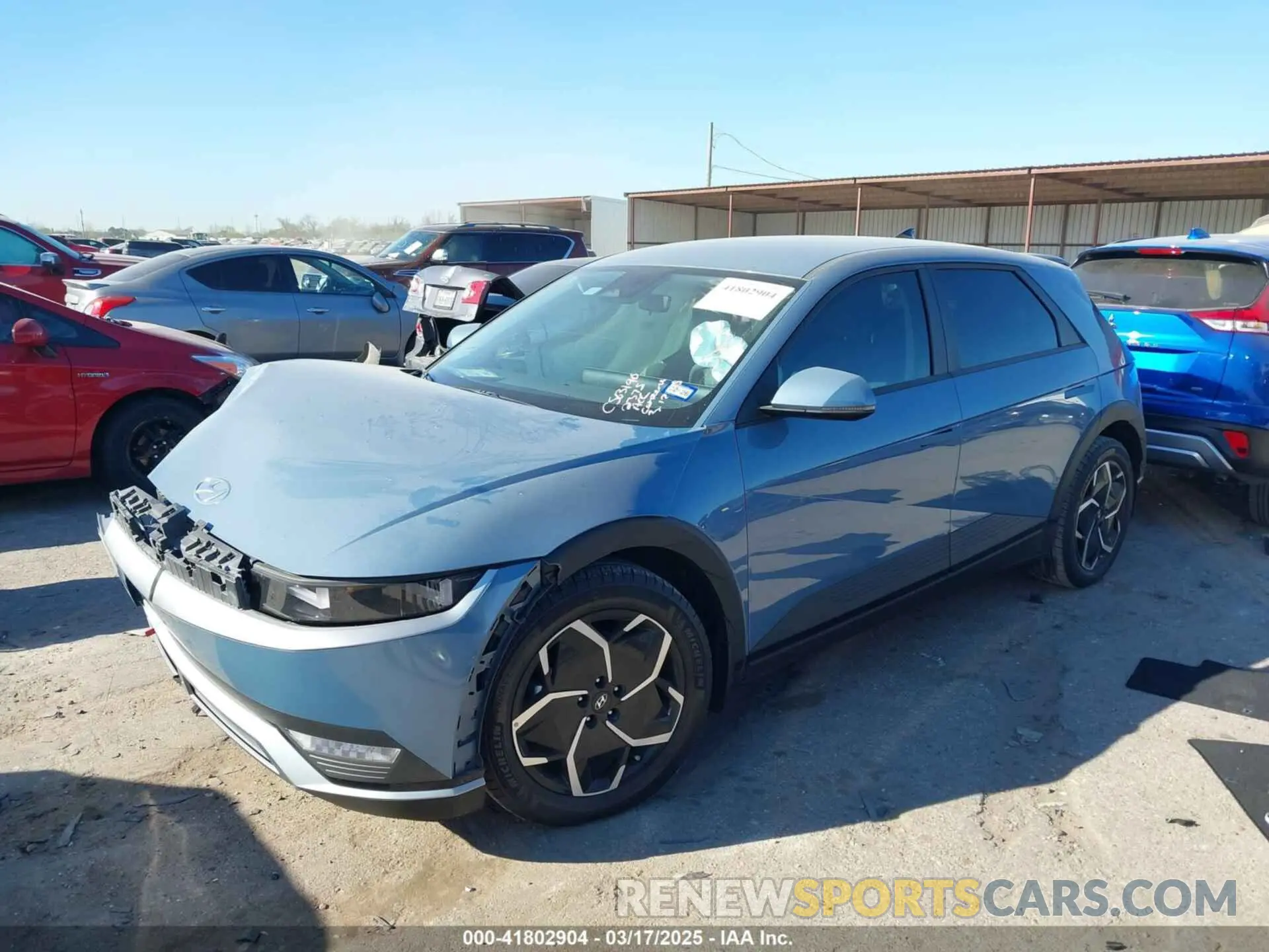 2 Фотография поврежденного автомобиля KM8KM4AEXPU162375 HYUNDAI IONIQ 5 2023