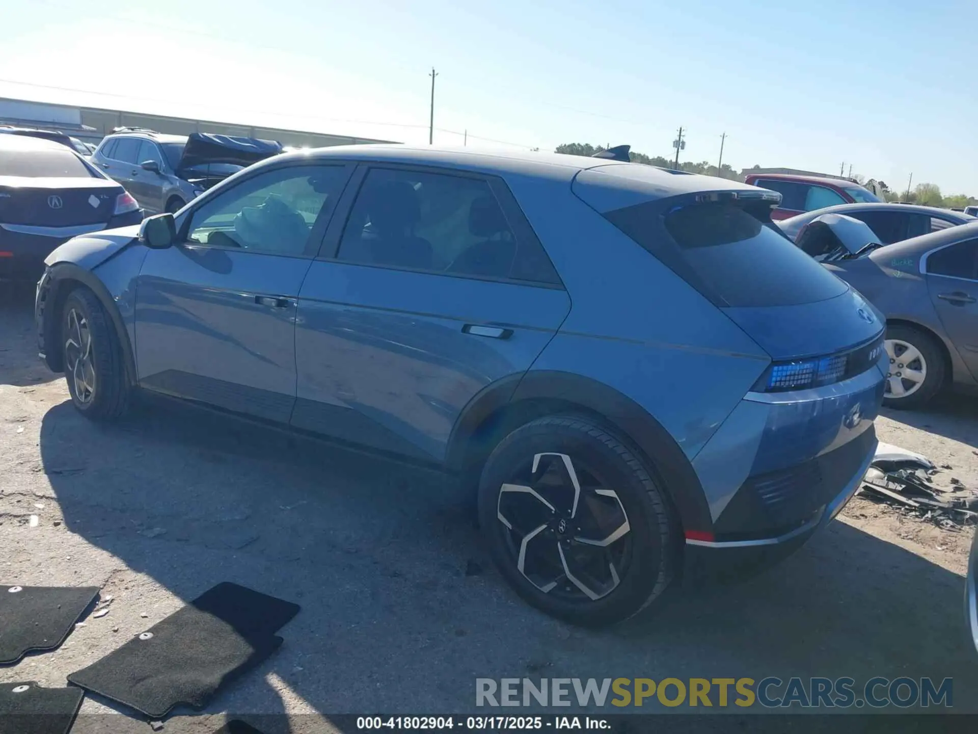3 Фотография поврежденного автомобиля KM8KM4AEXPU162375 HYUNDAI IONIQ 5 2023
