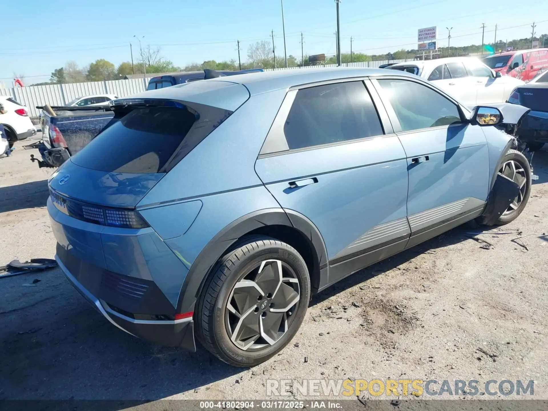 4 Фотография поврежденного автомобиля KM8KM4AEXPU162375 HYUNDAI IONIQ 5 2023