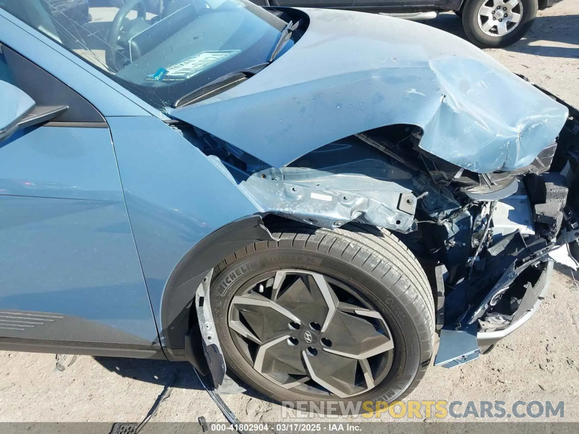 6 Фотография поврежденного автомобиля KM8KM4AEXPU162375 HYUNDAI IONIQ 5 2023