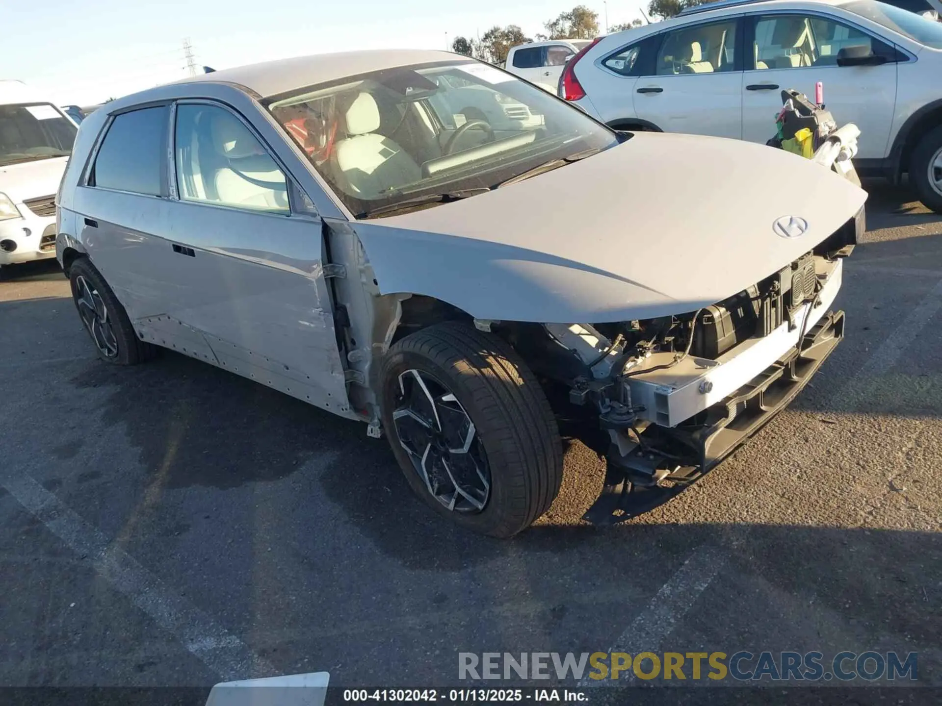 1 Photograph of a damaged car KM8KNDAF2PU180925 HYUNDAI IONIQ 5 2023