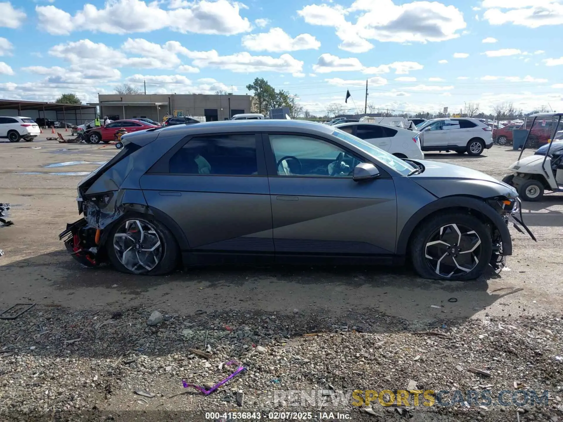 14 Photograph of a damaged car KM8KNDAF2PU201661 HYUNDAI IONIQ 5 2023