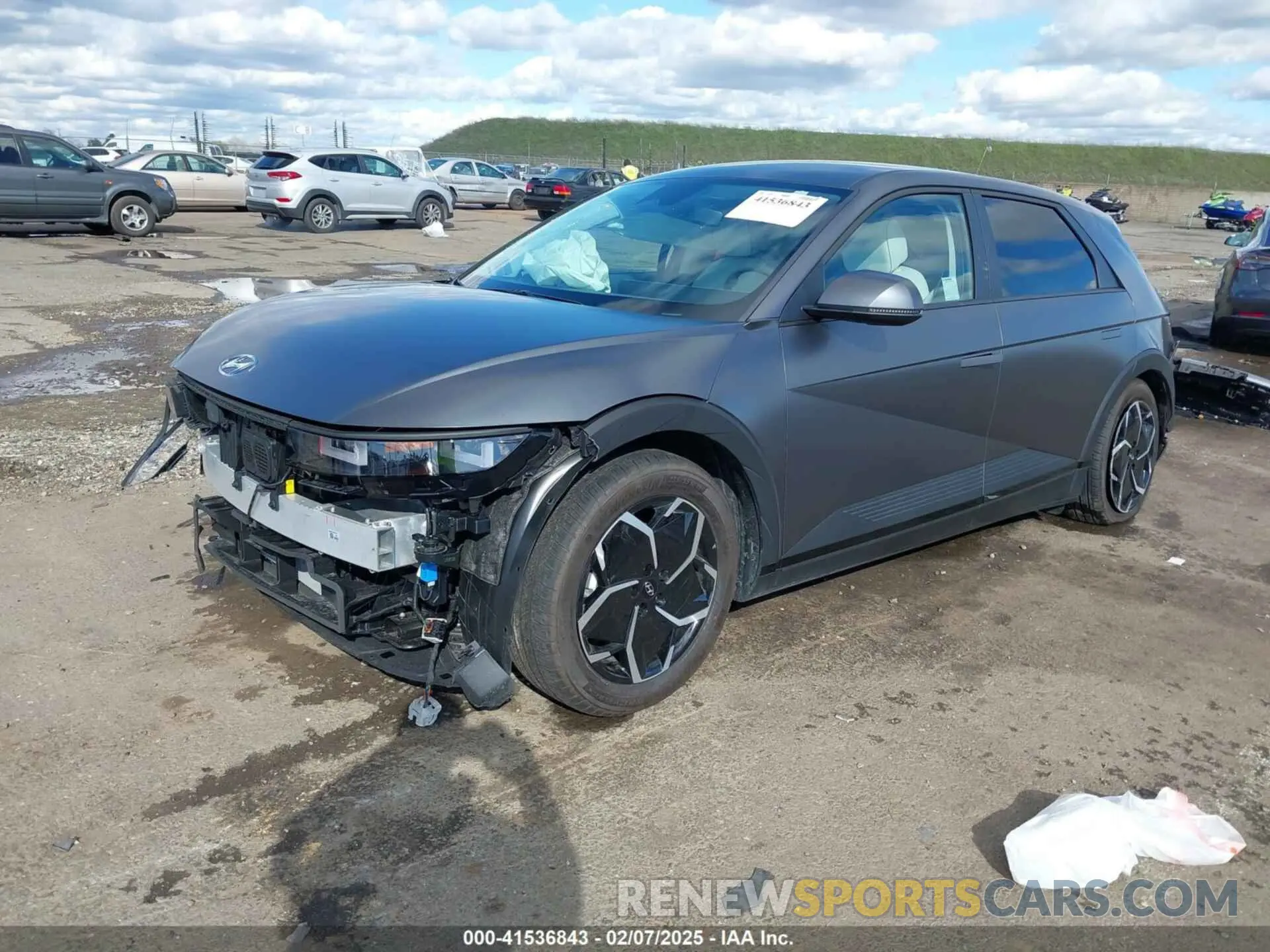 2 Photograph of a damaged car KM8KNDAF2PU201661 HYUNDAI IONIQ 5 2023