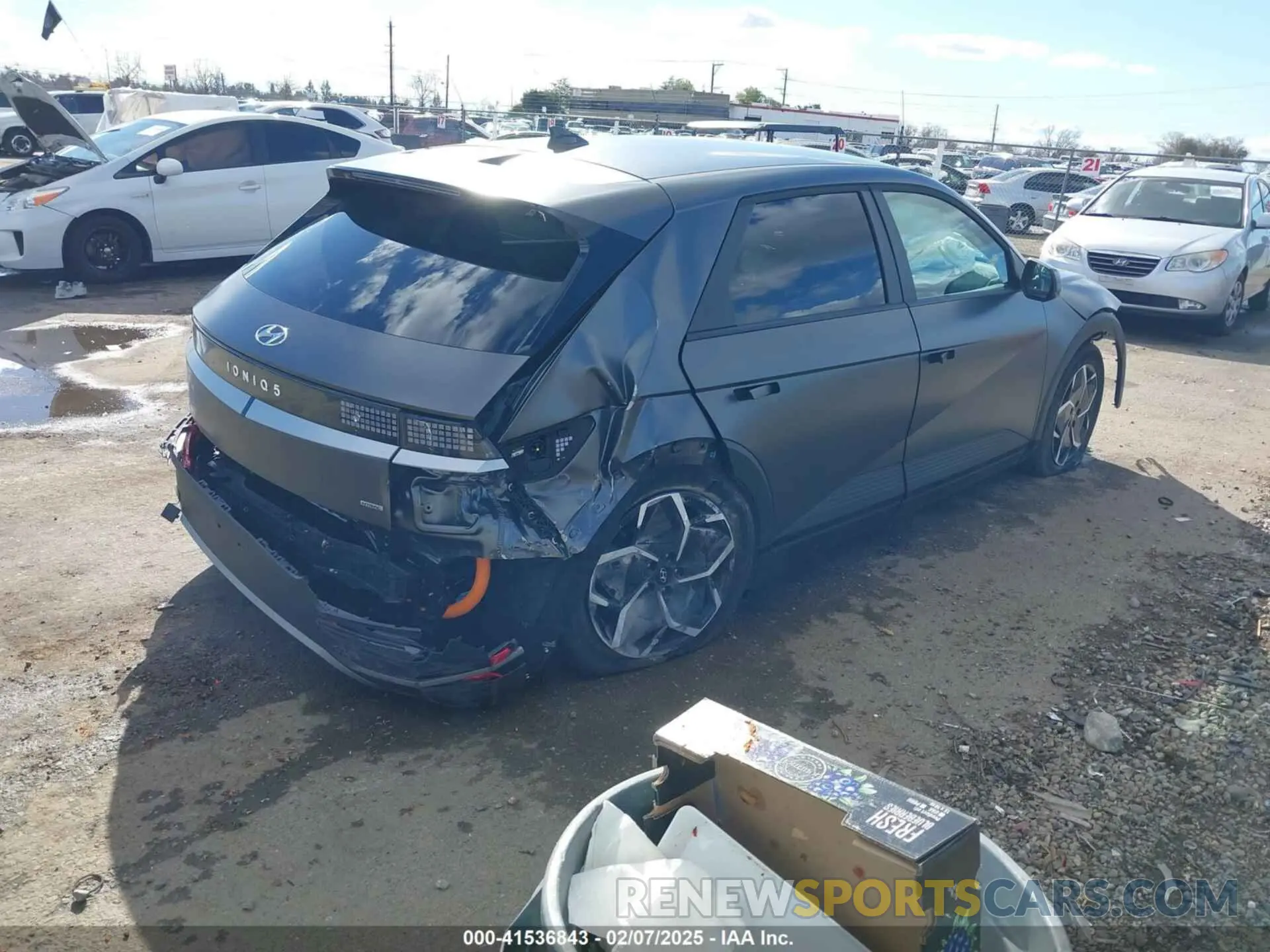4 Photograph of a damaged car KM8KNDAF2PU201661 HYUNDAI IONIQ 5 2023