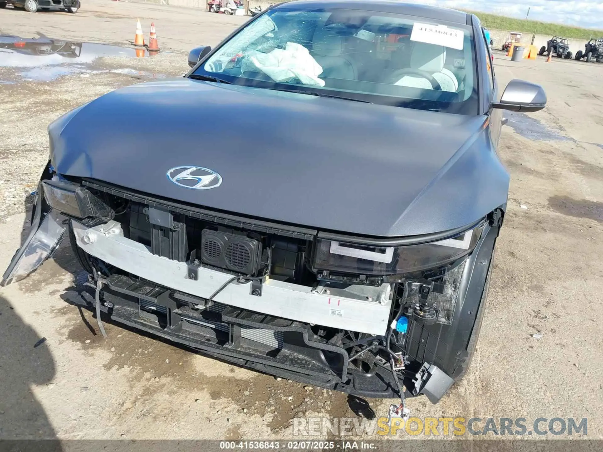 6 Photograph of a damaged car KM8KNDAF2PU201661 HYUNDAI IONIQ 5 2023