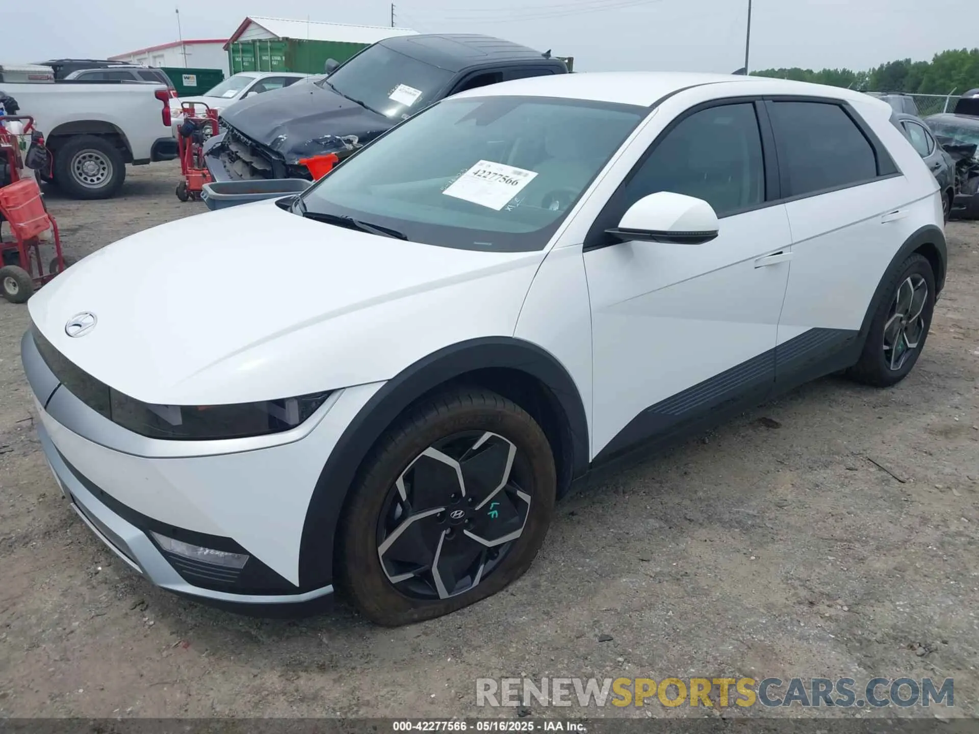 2 Photograph of a damaged car KM8KNDAF4PU204593 HYUNDAI IONIQ 5 2023