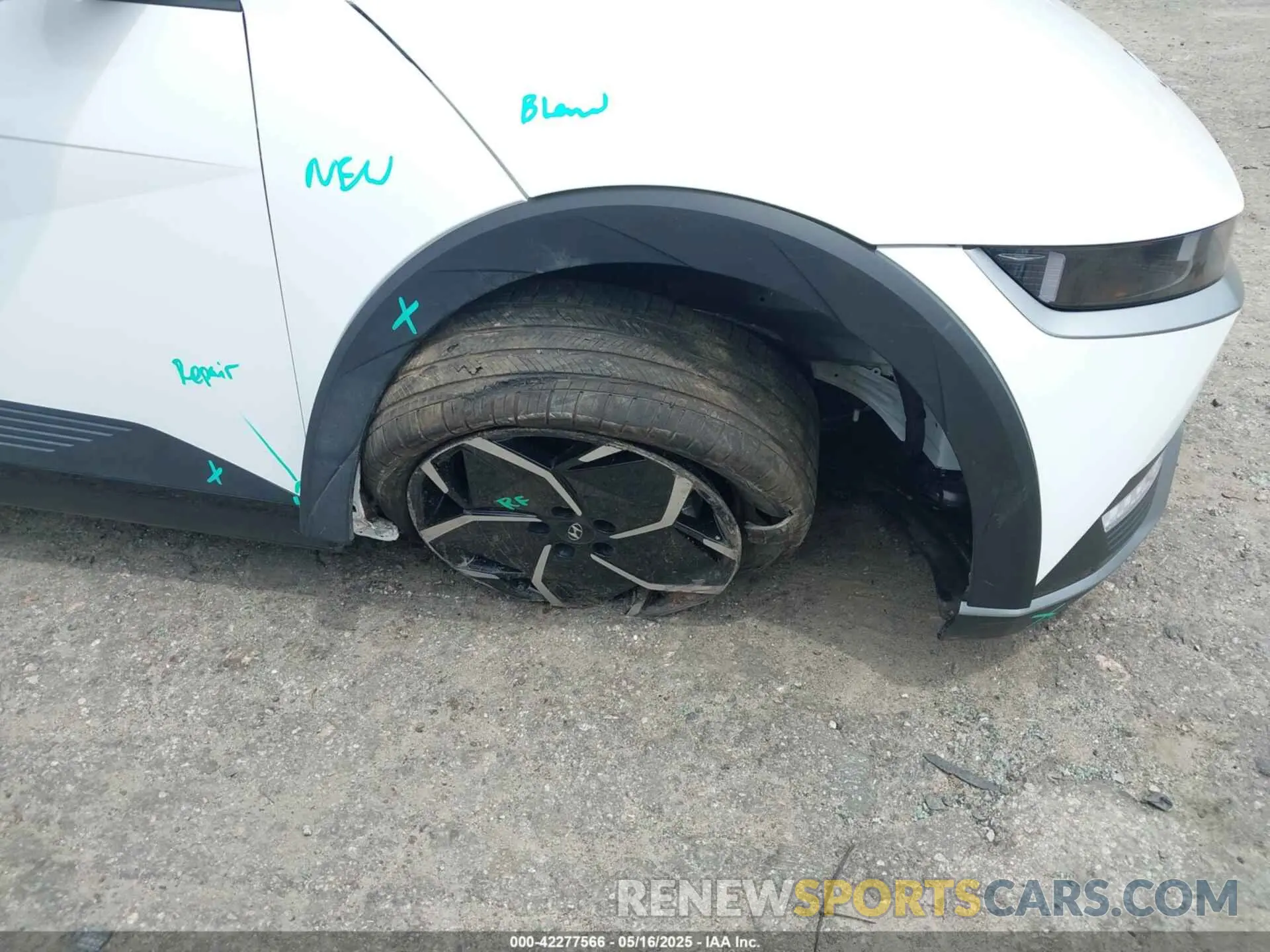 6 Photograph of a damaged car KM8KNDAF4PU204593 HYUNDAI IONIQ 5 2023