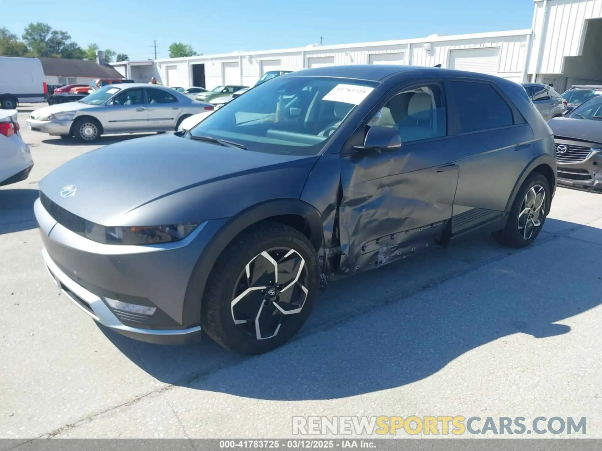 2 Photograph of a damaged car KM8KNDAF8PU187880 HYUNDAI IONIQ 5 2023