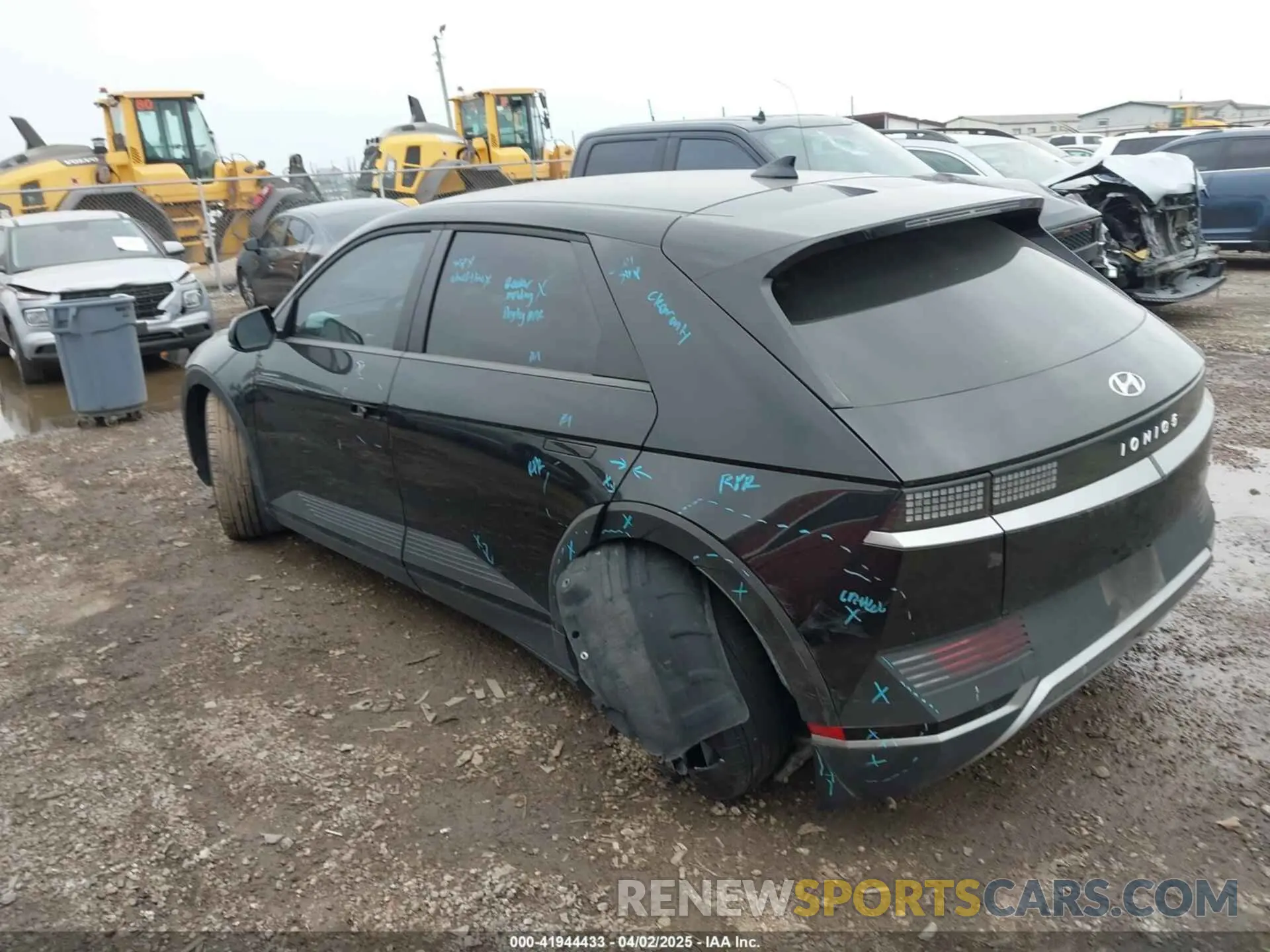 3 Photograph of a damaged car KM8KNDAF8PU230467 HYUNDAI IONIQ 5 2023