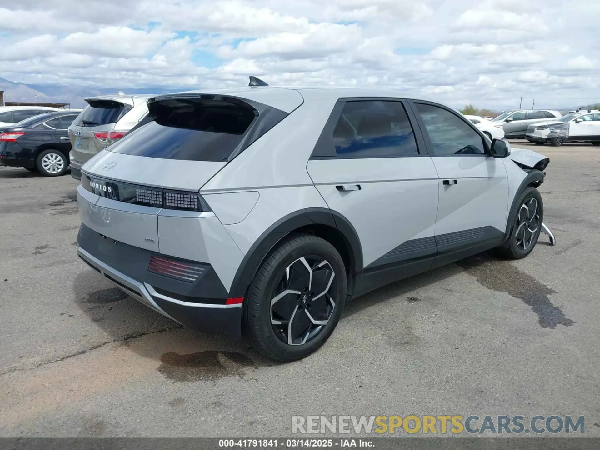 4 Фотография поврежденного автомобиля KM8KNDAFXPU160356 HYUNDAI IONIQ 5 2023