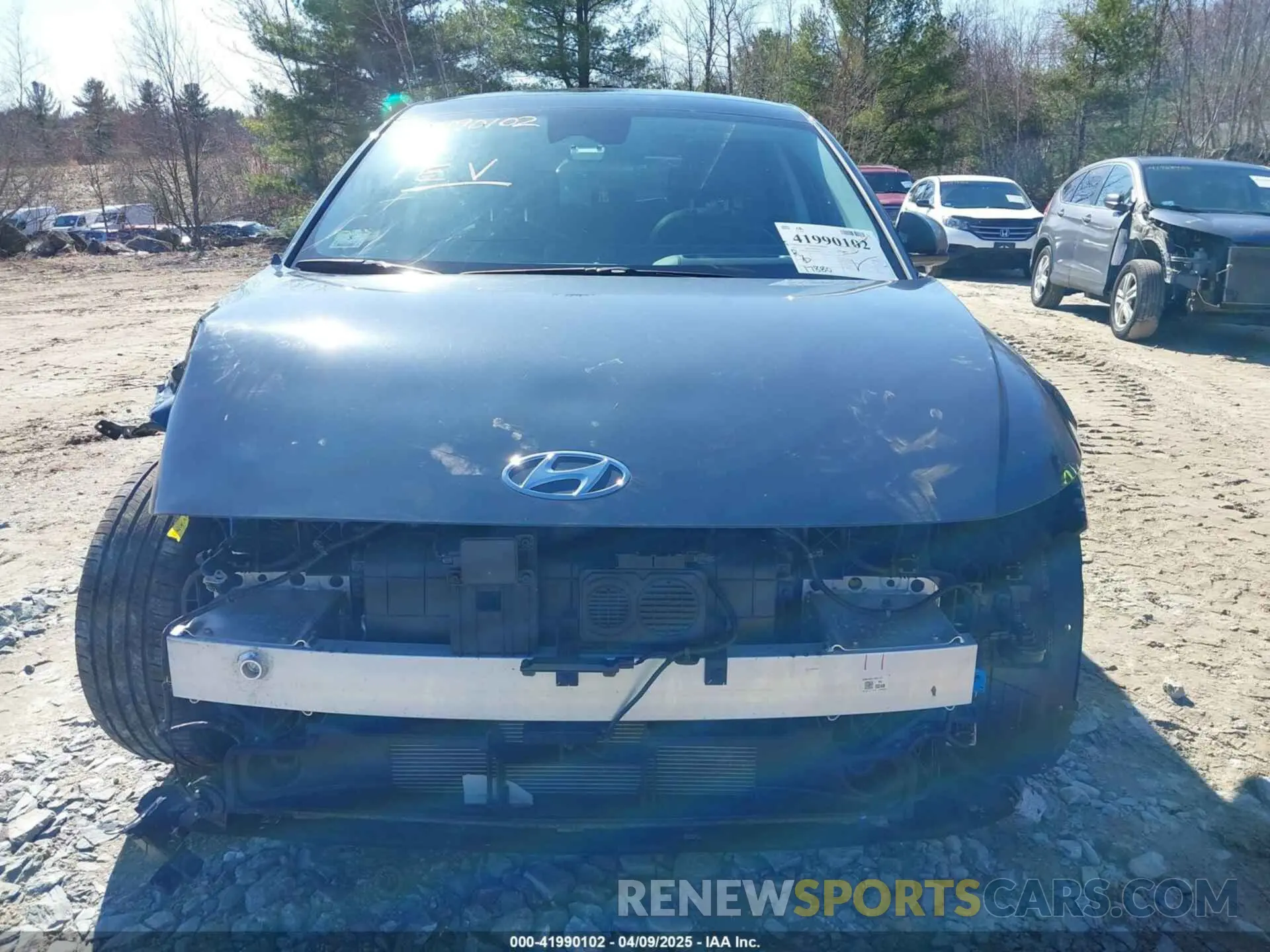 13 Photograph of a damaged car KM8KRDAF3PU186334 HYUNDAI IONIQ 5 2023