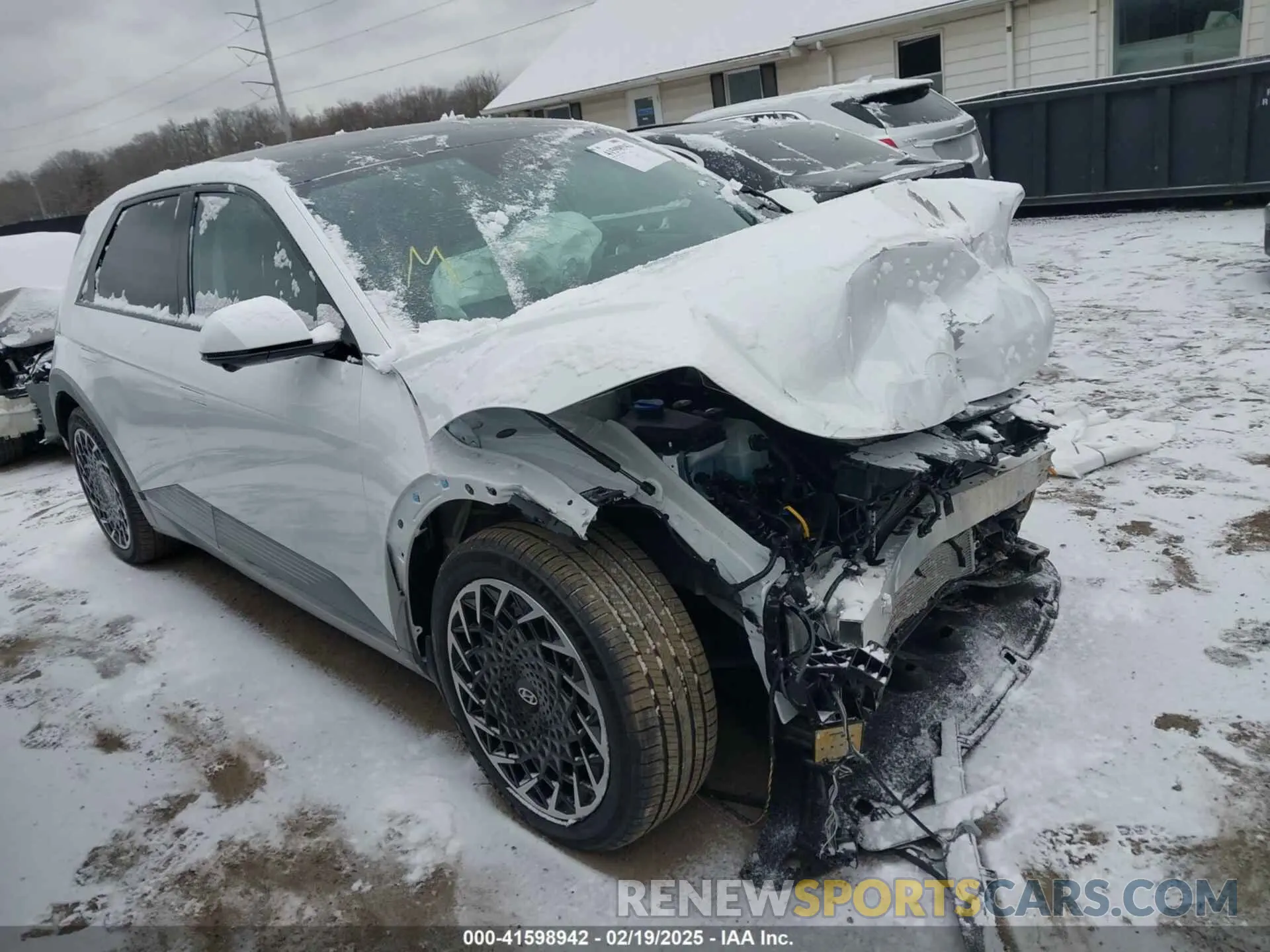 1 Photograph of a damaged car KM8KRDAF7PU161341 HYUNDAI IONIQ 5 2023