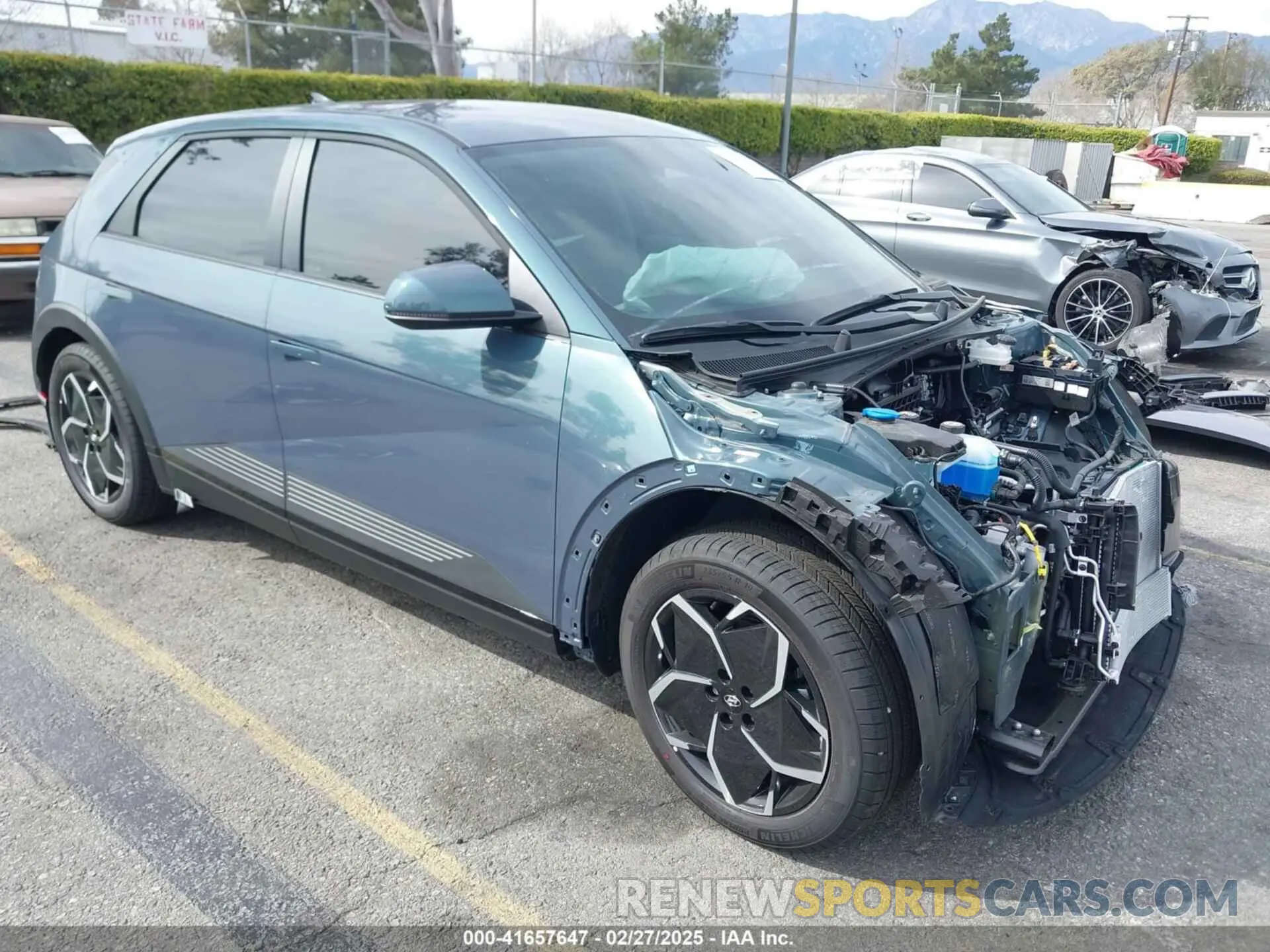 1 Photograph of a damaged car KM8KM4DE3RU335734 HYUNDAI IONIQ 5 2024