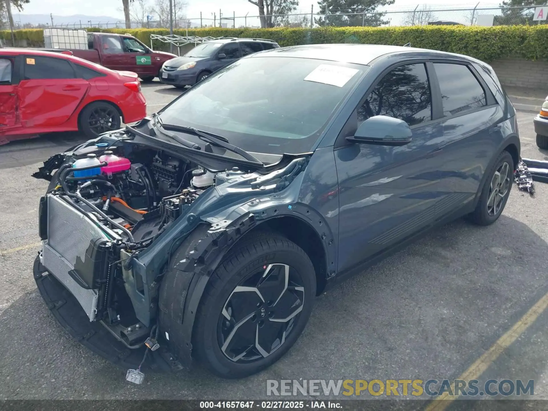 2 Photograph of a damaged car KM8KM4DE3RU335734 HYUNDAI IONIQ 5 2024