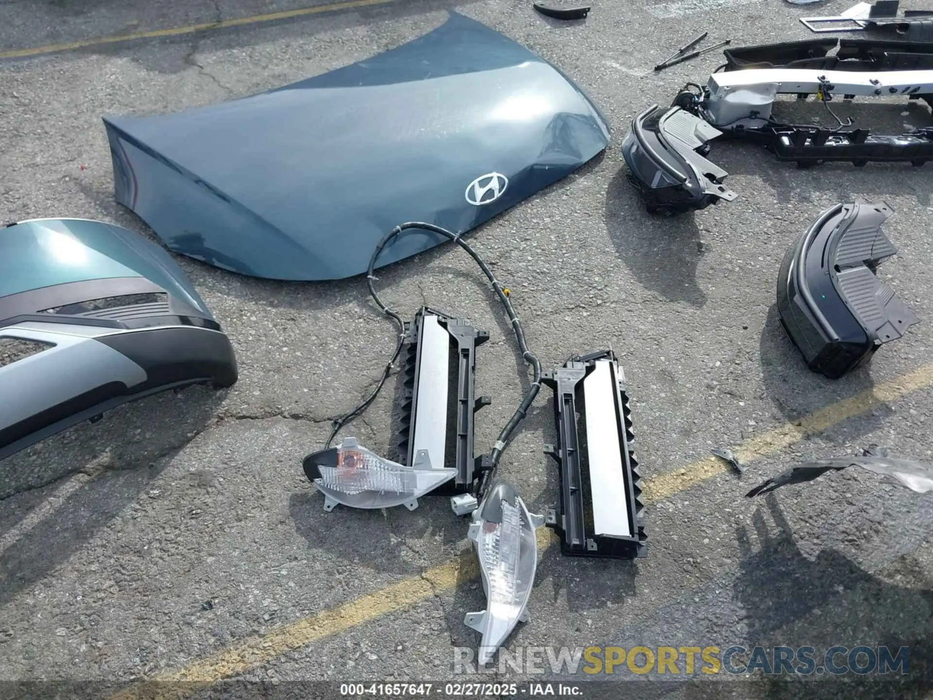 21 Photograph of a damaged car KM8KM4DE3RU335734 HYUNDAI IONIQ 5 2024