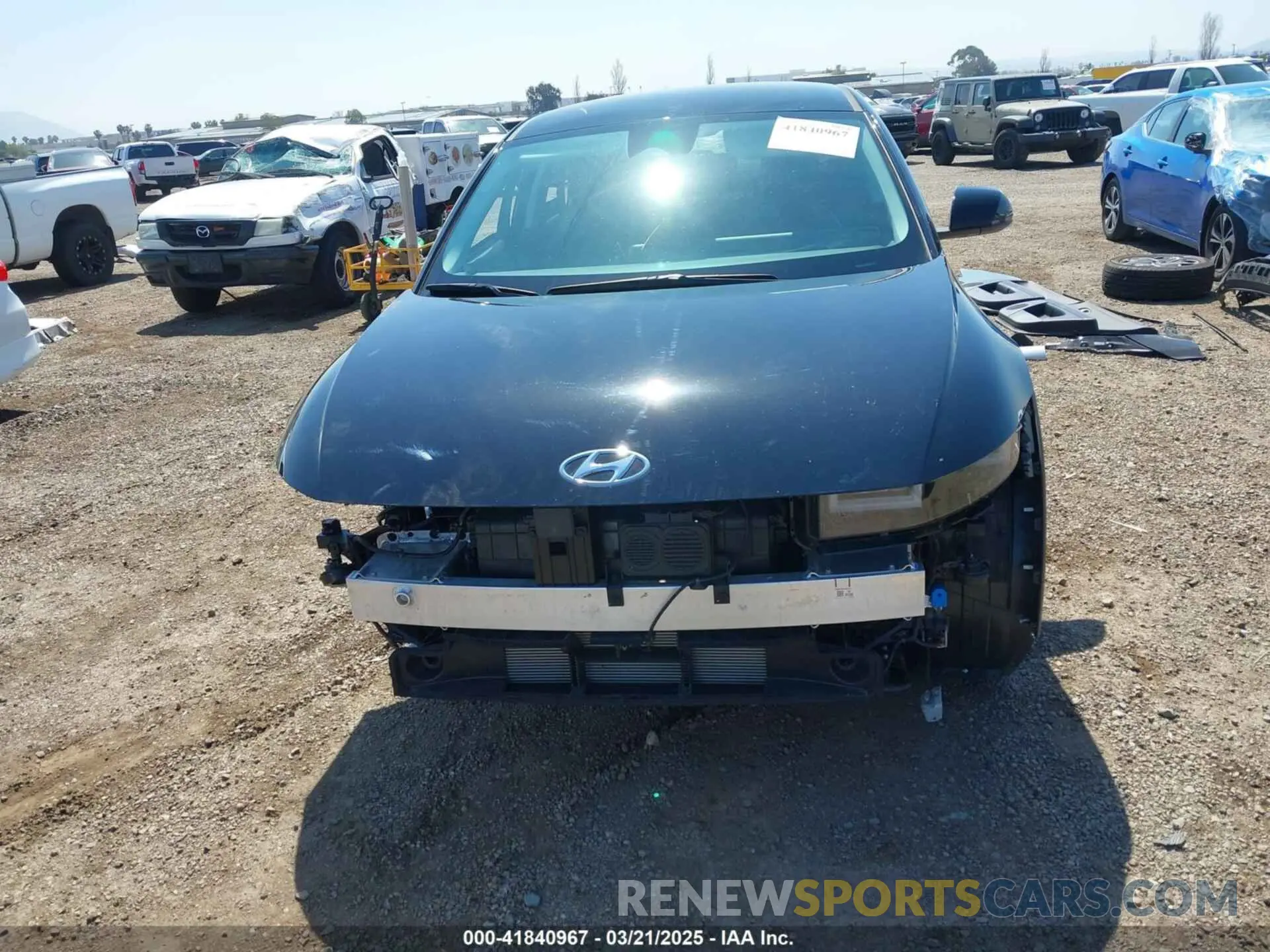 13 Фотография поврежденного автомобиля KM8KM4DE8RU292072 HYUNDAI IONIQ 5 2024