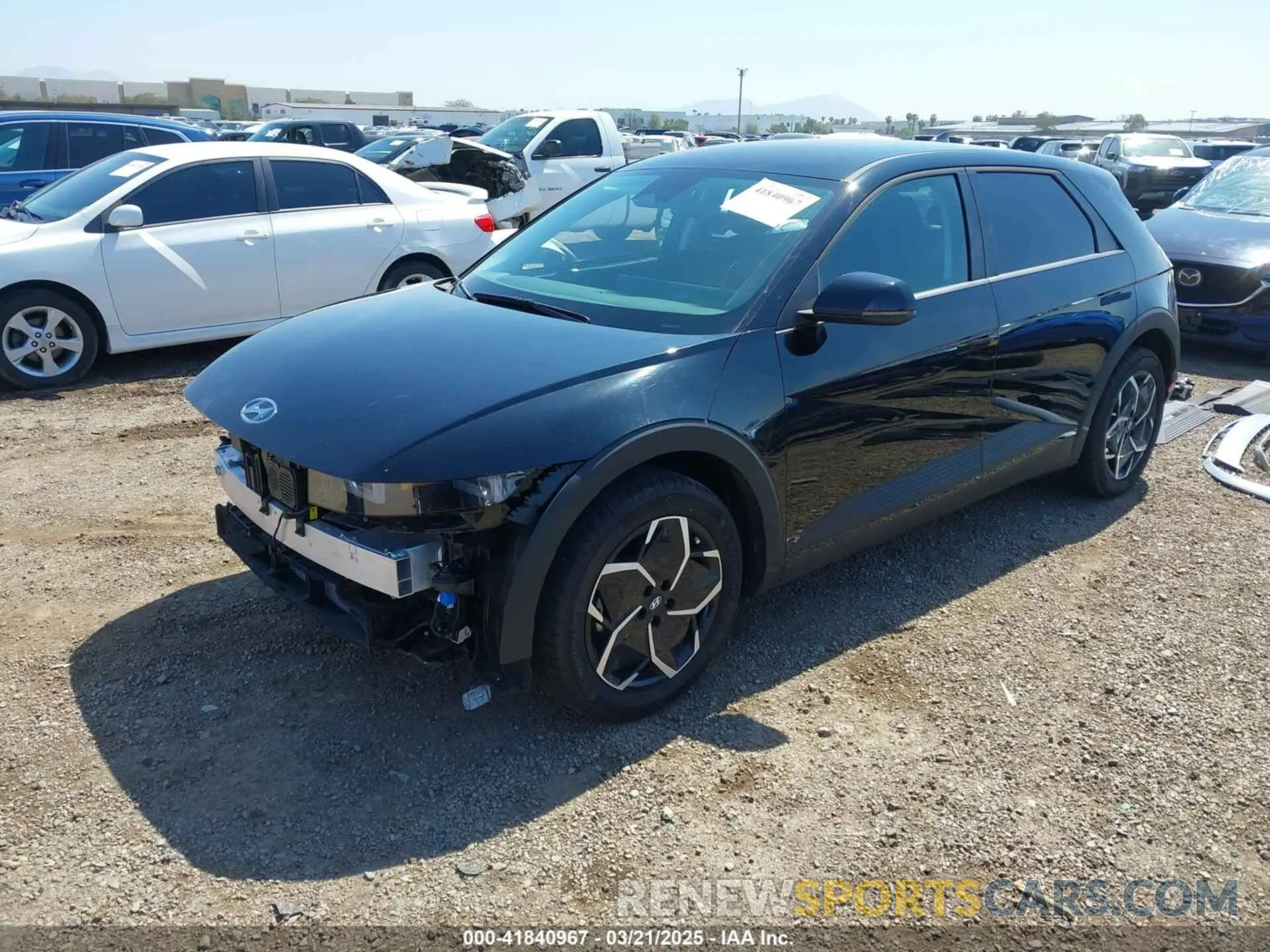 2 Фотография поврежденного автомобиля KM8KM4DE8RU292072 HYUNDAI IONIQ 5 2024