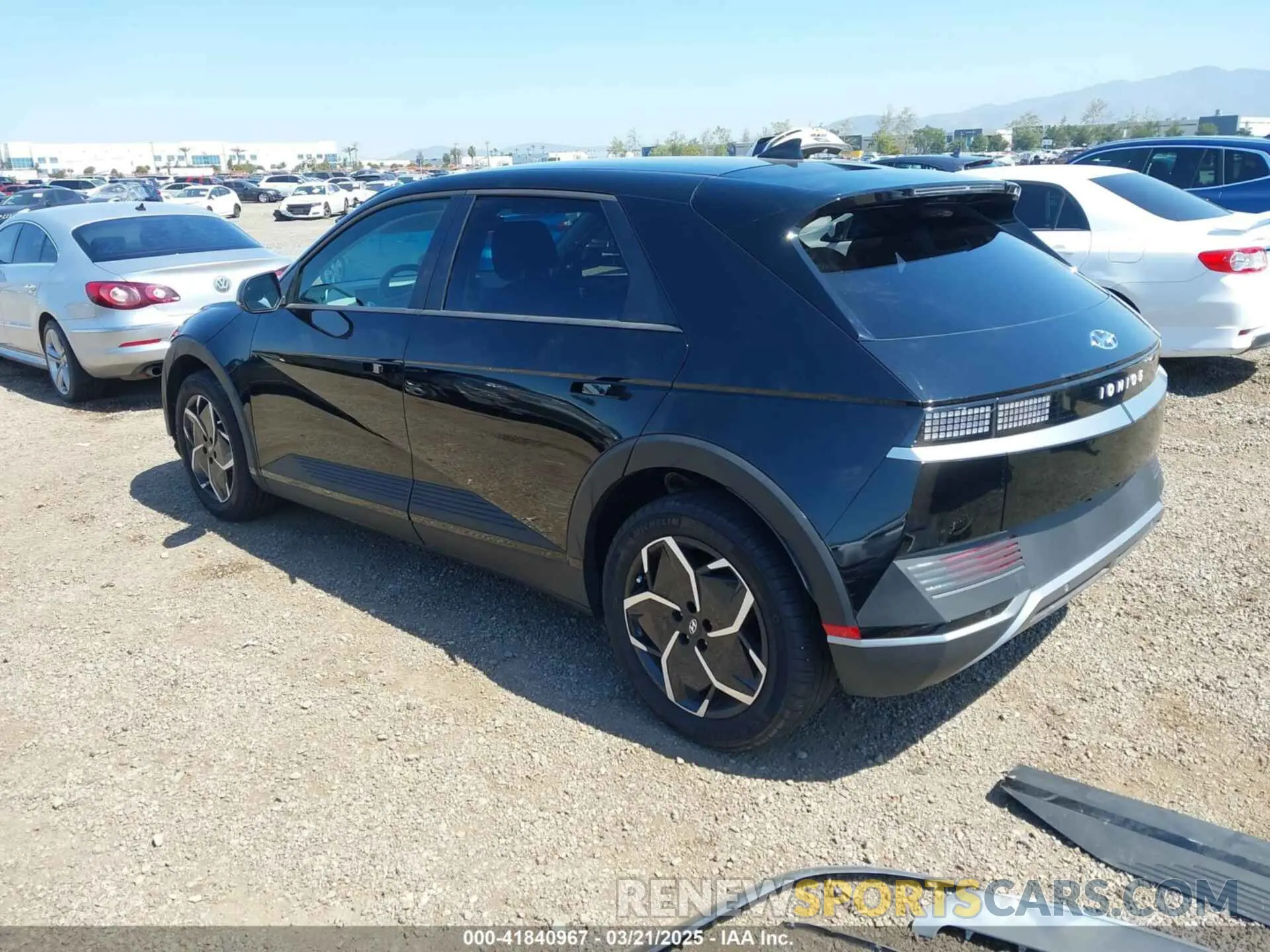 3 Фотография поврежденного автомобиля KM8KM4DE8RU292072 HYUNDAI IONIQ 5 2024