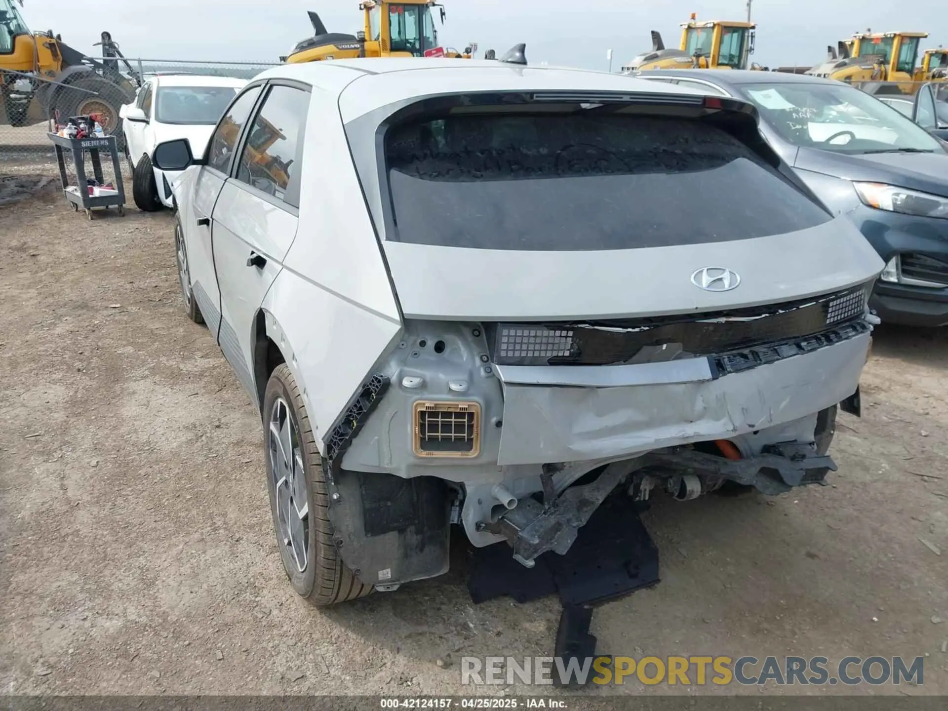 3 Photograph of a damaged car KM8KM4DE9RU302608 HYUNDAI IONIQ 5 2024